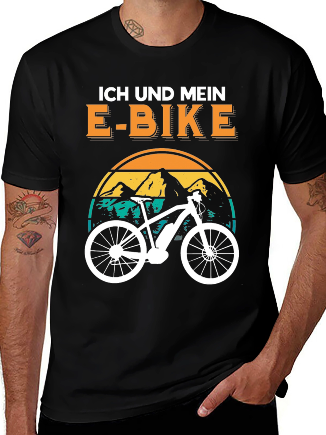 Ich Und Mein E-Bike T-Shirt - Electric Bike Lover Tee