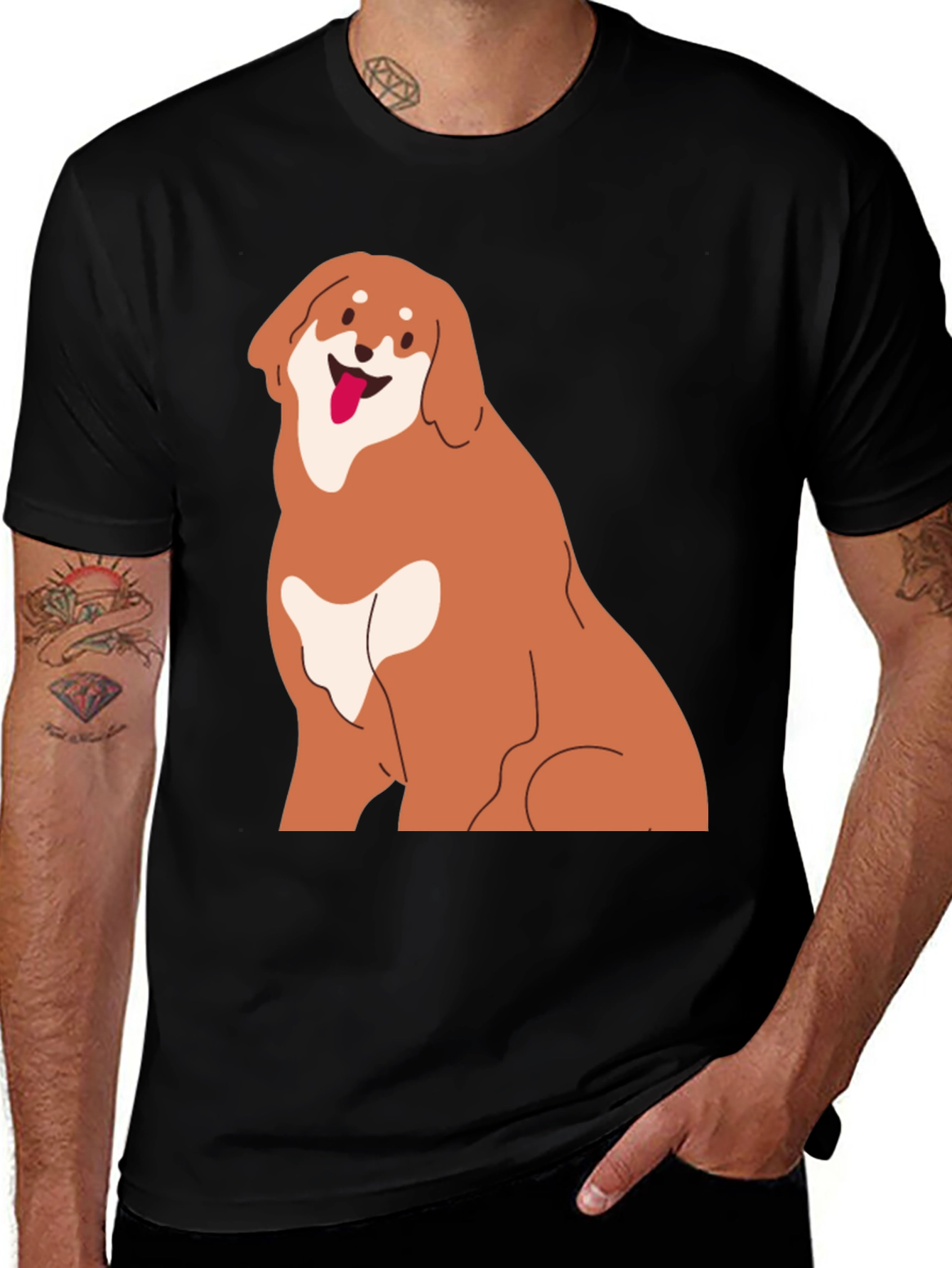 Variant 30 of Dog Graphic Tee - Cute Pet Lover Shirt