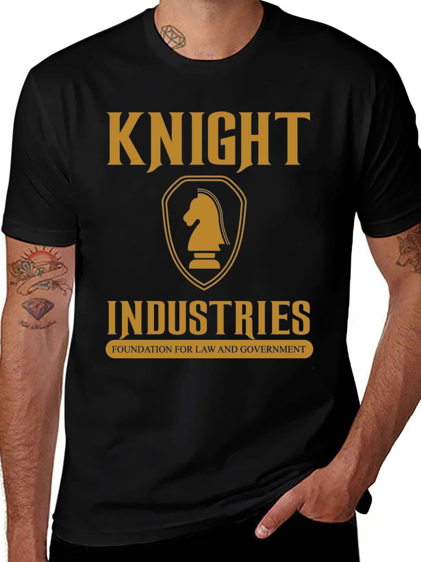 Knight Industries T-Shirt - Foundation for Law & Government