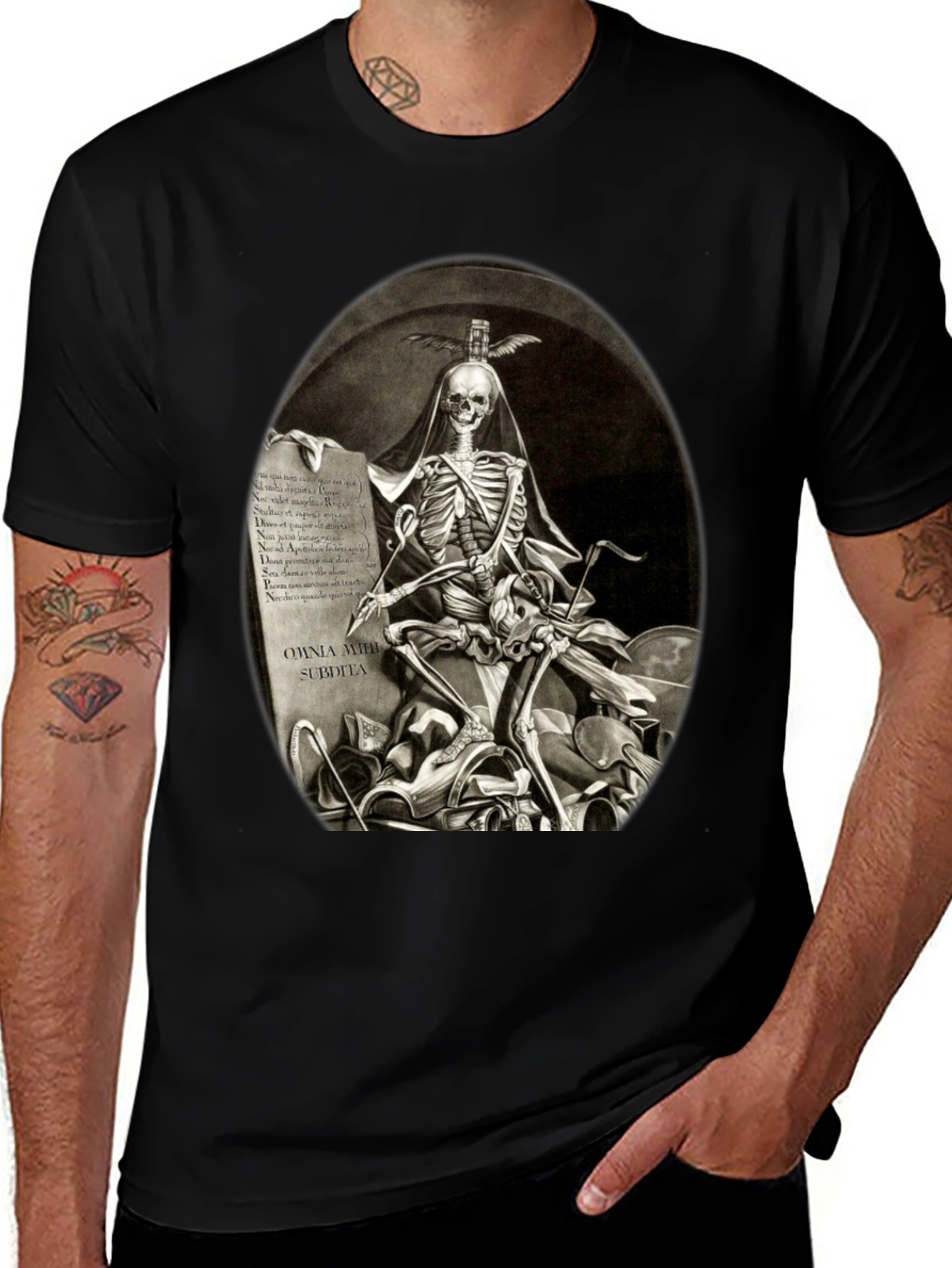Variant 25 of Skeleton Throne Graphic Tee