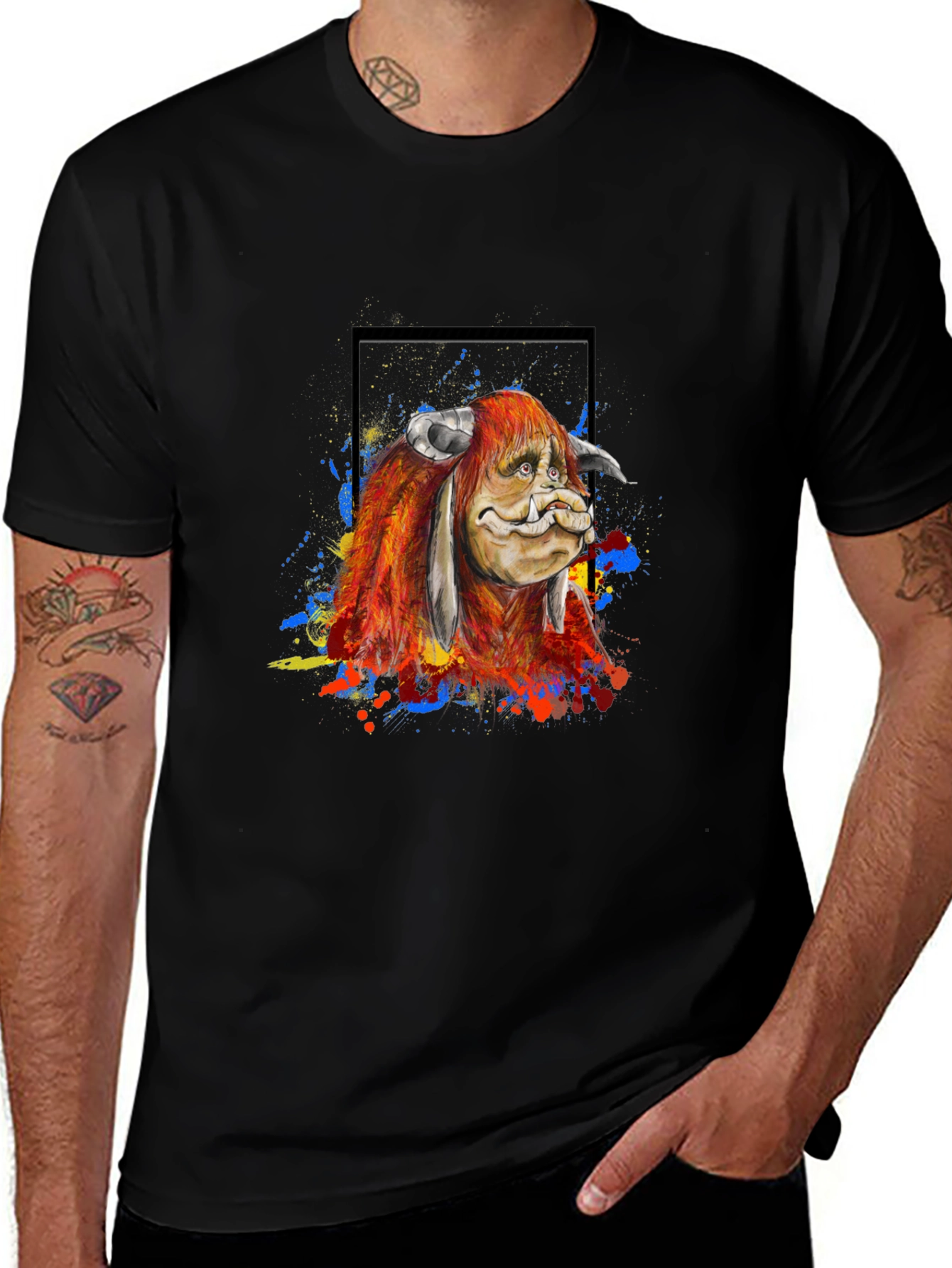 Hoggle Labyrinth Watercolor T-Shirt