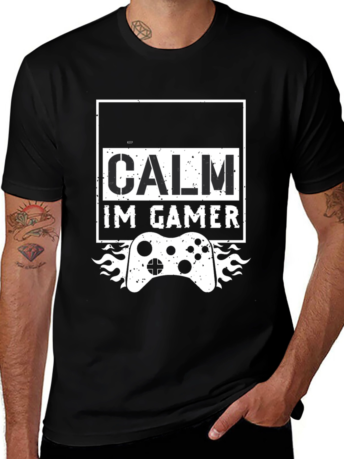 Variant 4 of Keep Calm I'm Gamer T-Shirt