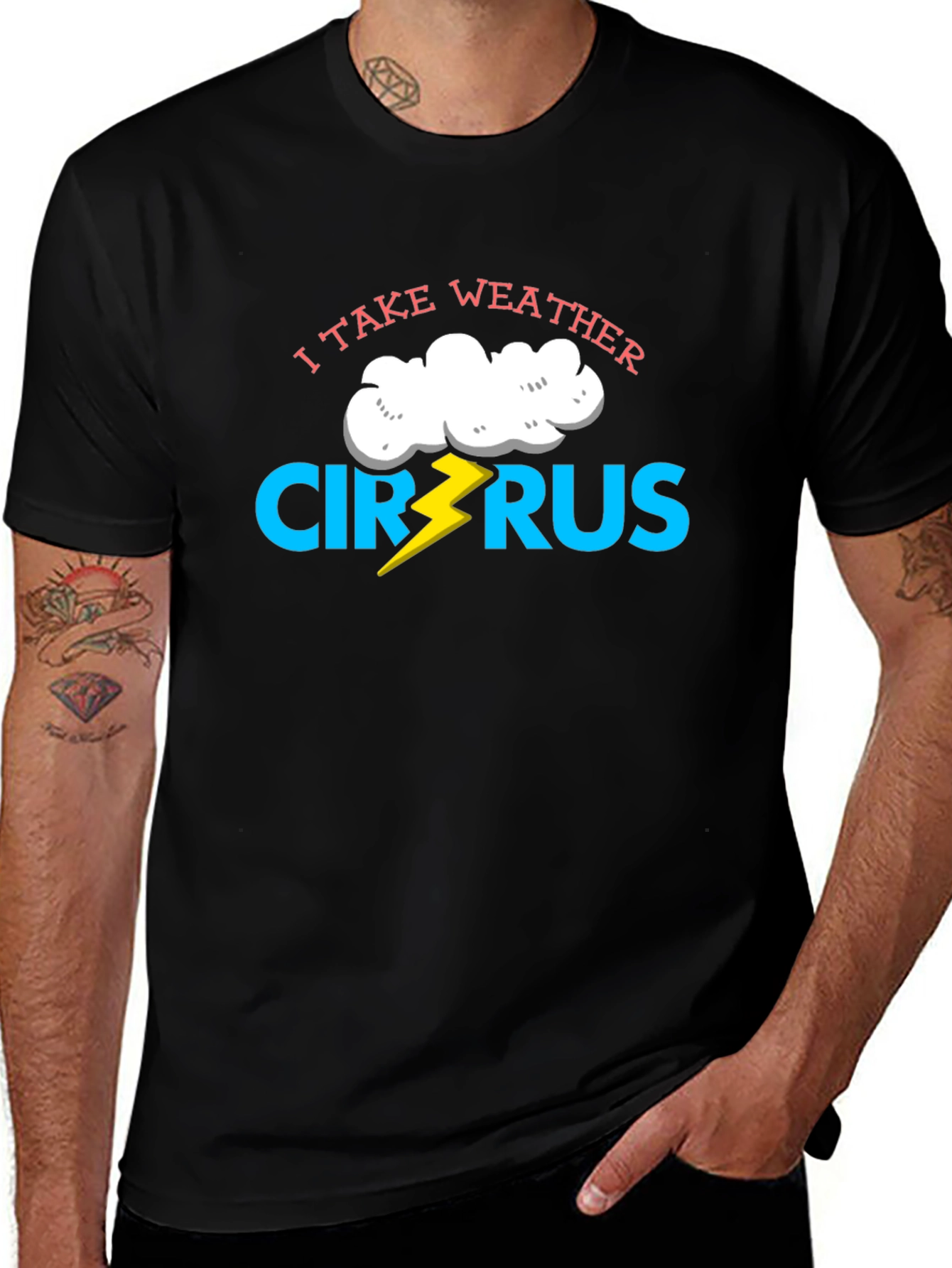 I Take Weather Cirrus-ly Funny T-Shirt