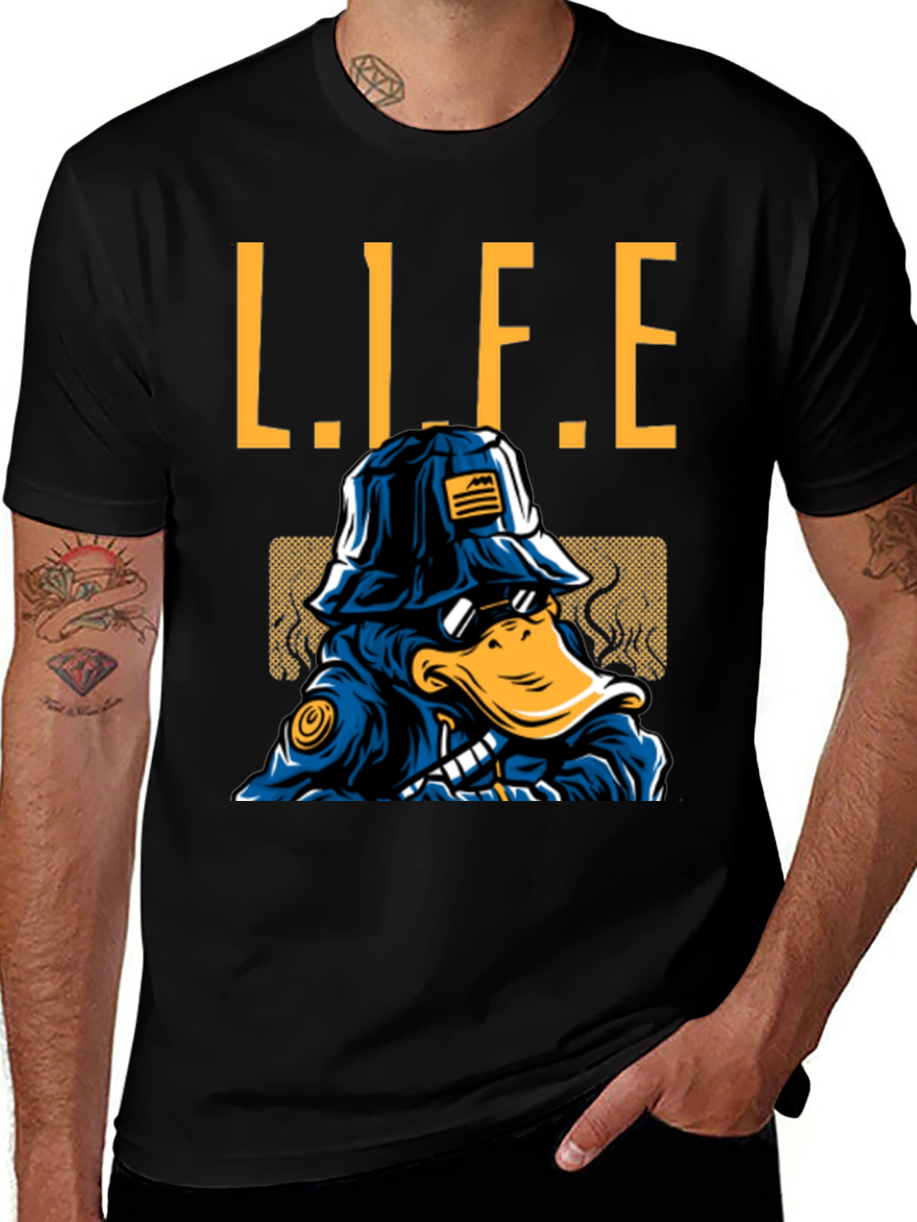Variant 10 of Duck Life T-Shirt - Cool Streetwear Style