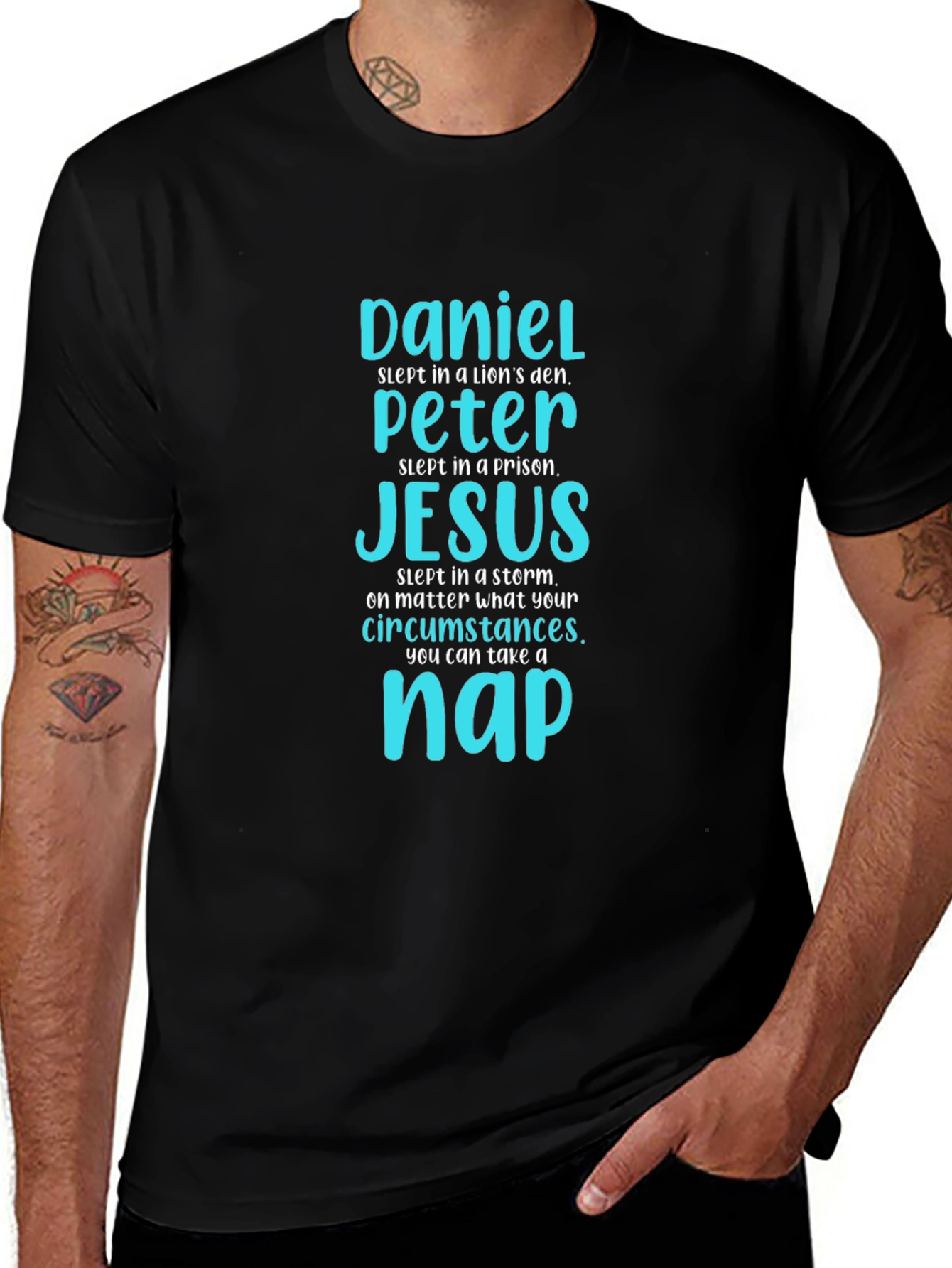 Daniel Peter Jesus Nap T-Shirt