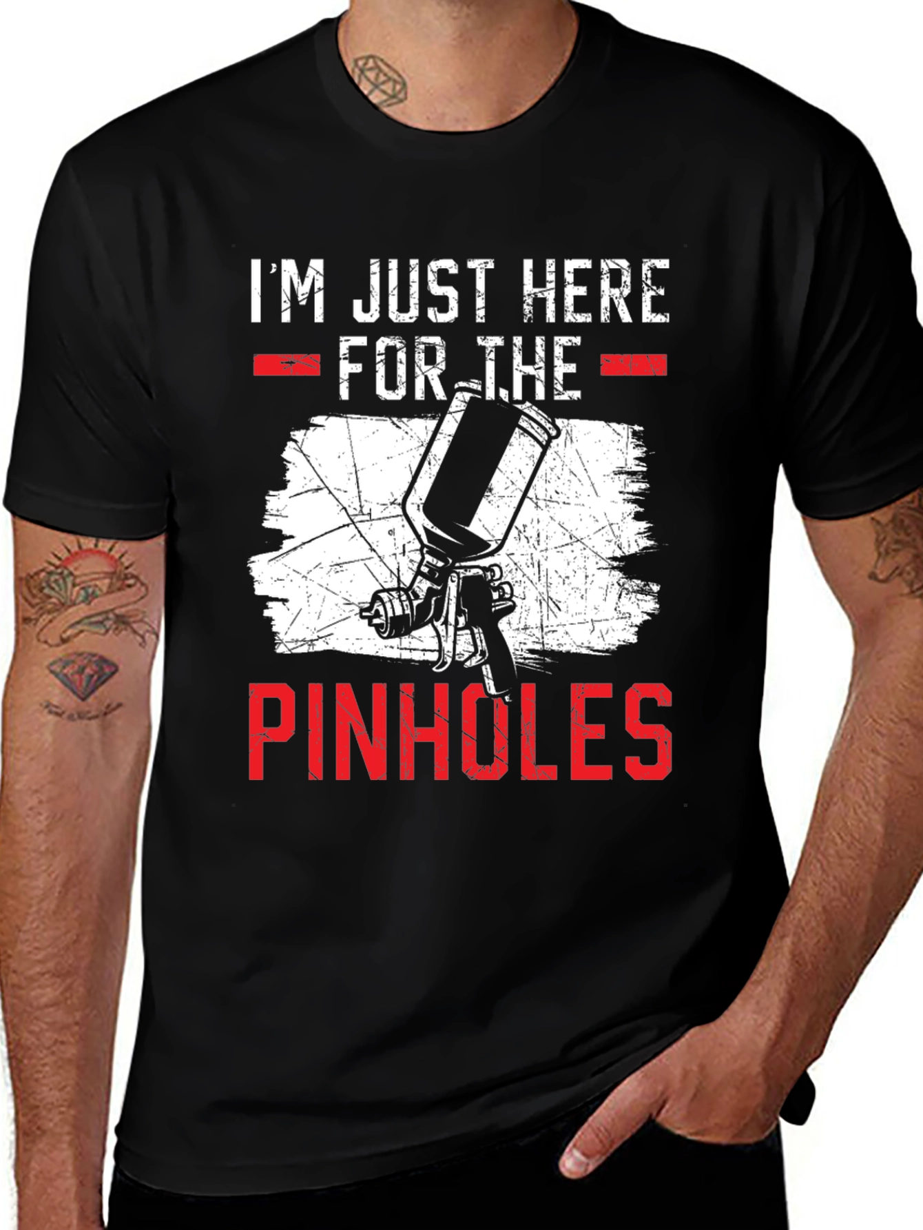 Variant 16 of I'm Just Here for the Pinholes T-Shirt
