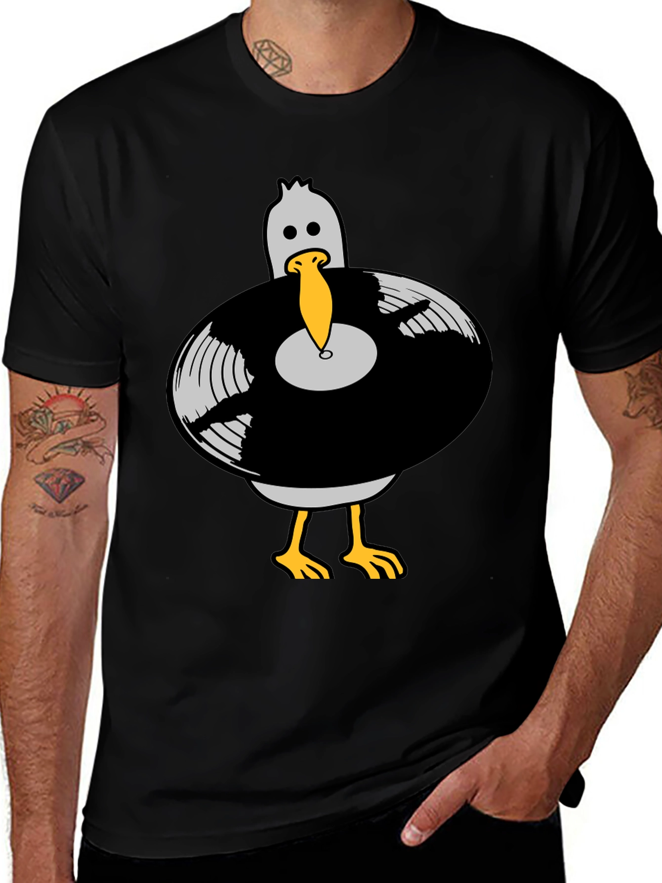 Seagull Vinyl Record Graphic Tee