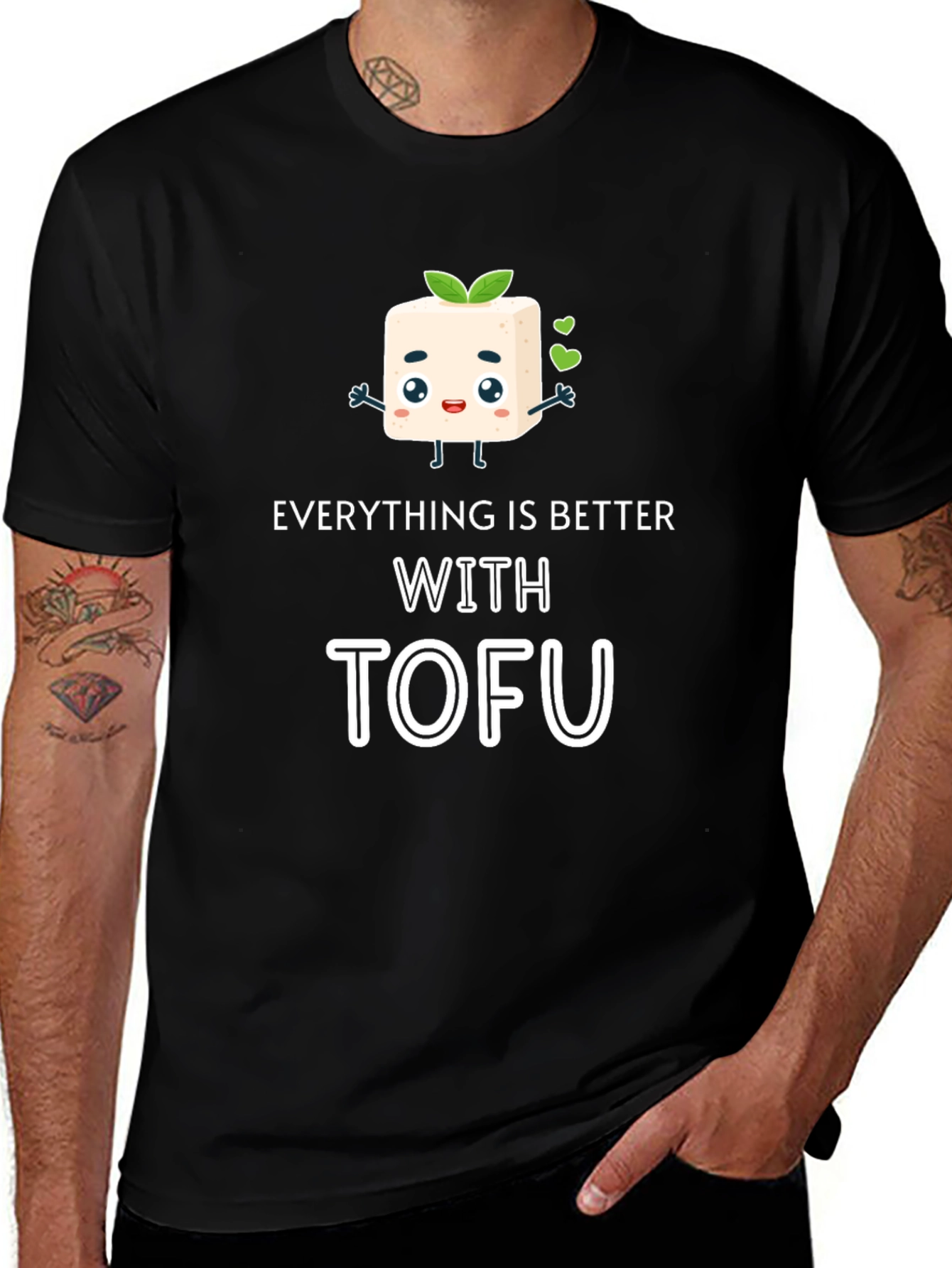 Variant 9 of Everything is Better with Tofu Graphic Tee