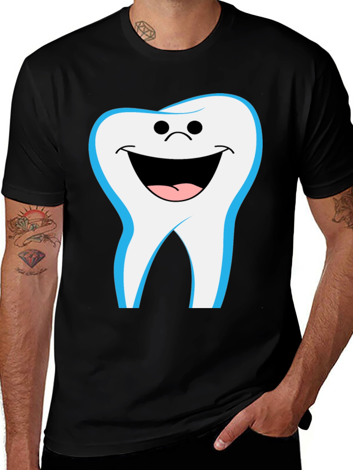 Variant 21 of Funny Tooth Graphic Tee - Dentist Humor T-Shirt