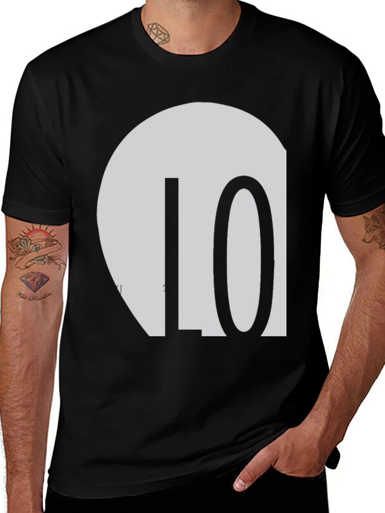 Variant 24 of 10 Graphic Tee - Modern Minimalist Design