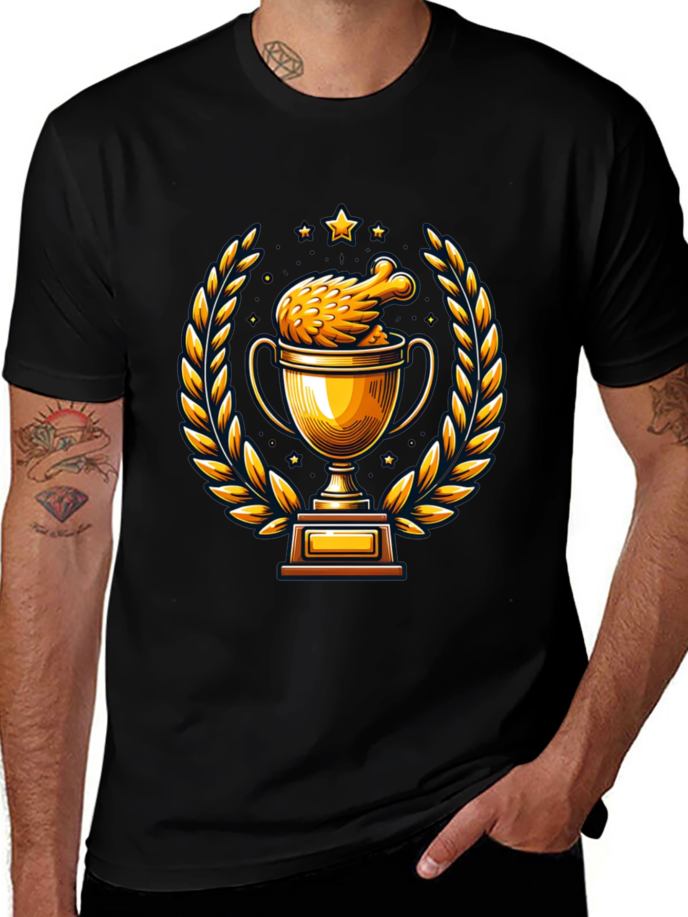 Variant 12 of Winner Winner Chicken Dinner T-Shirt
