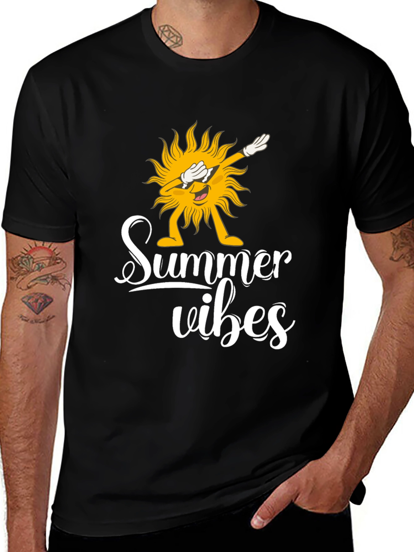 Variant 27 of Summer Vibes Graphic T-Shirt
