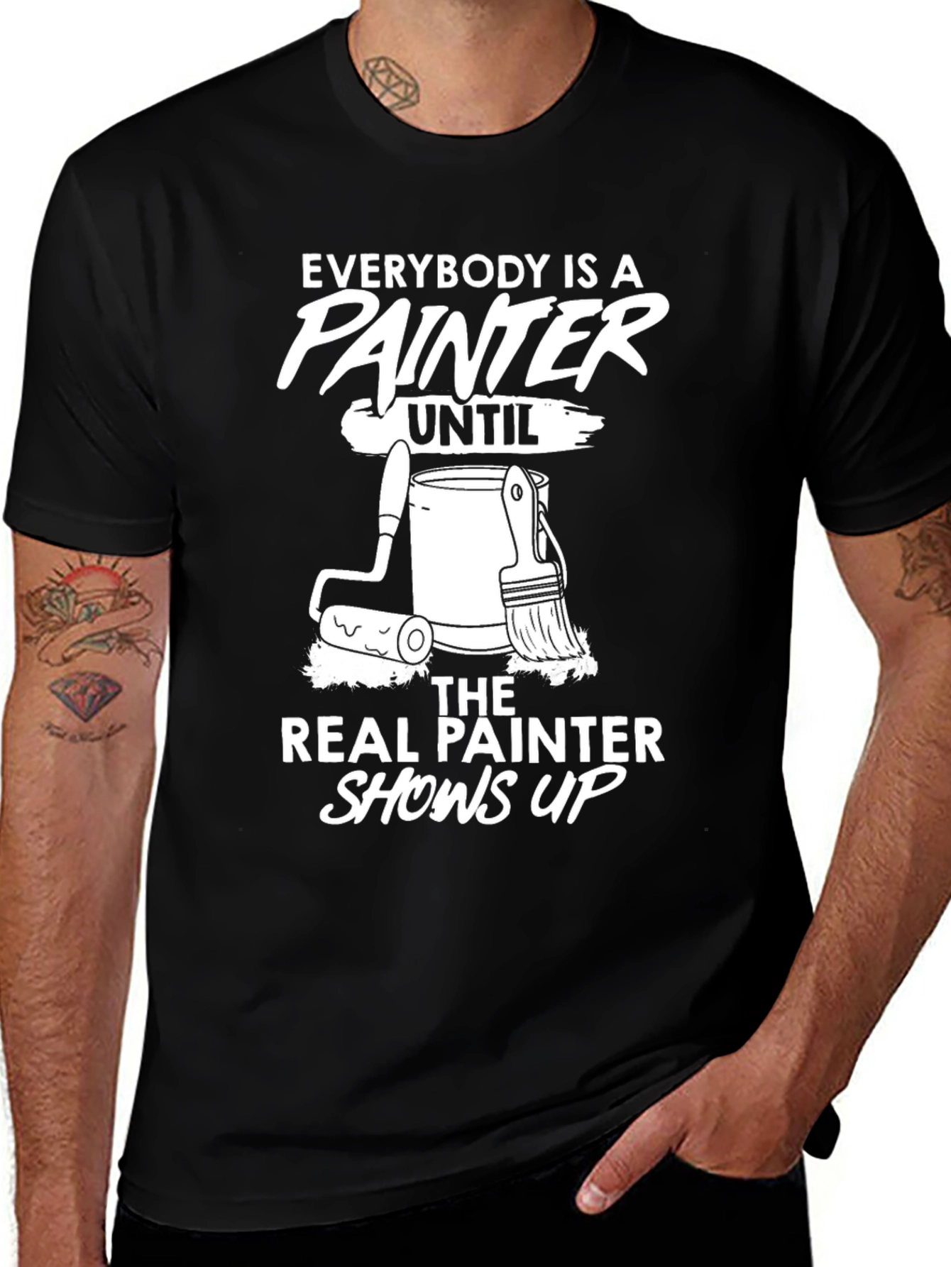 Variant 6 of Painter T-Shirt: Everybody is a Painter