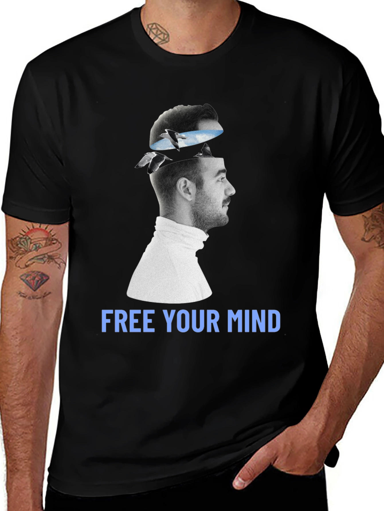 Variant 8 of Free Your Mind Graphic T-Shirt