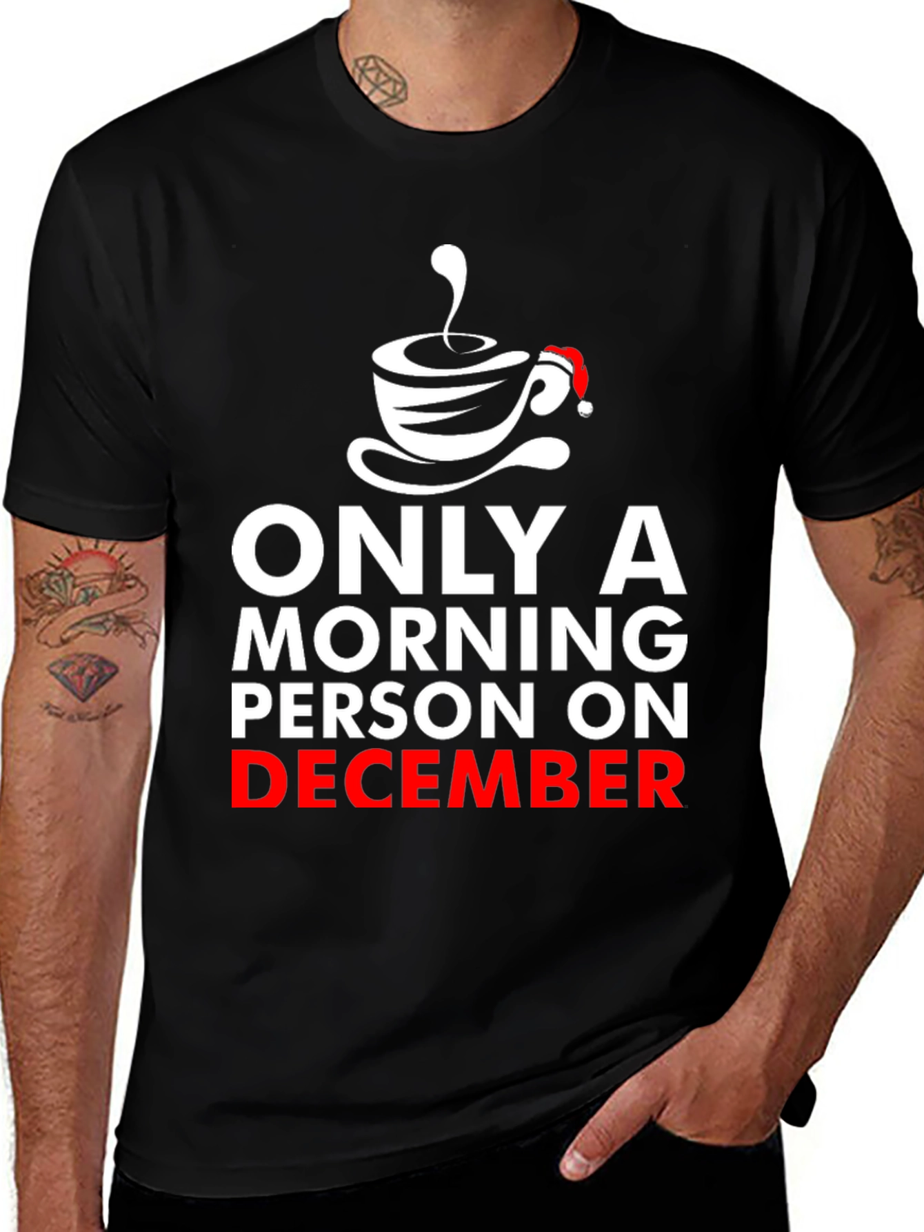 Variant 10 of Morning Person on December Graphic T-Shirt