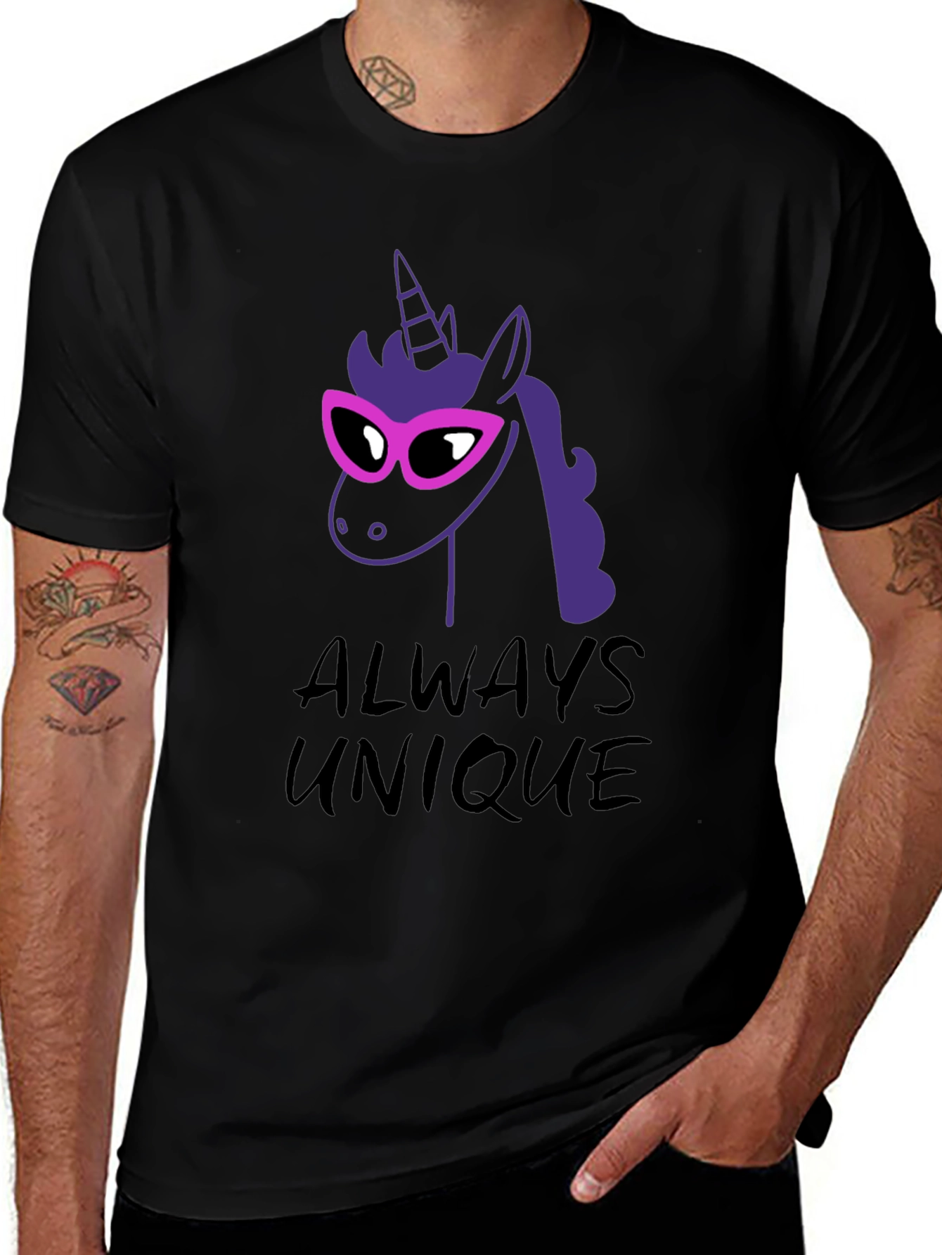 Variant 10 of Always Unique Graphic T-Shirt