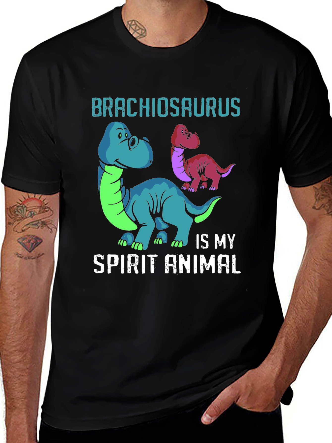 Variant 14 of Brachiosaurus Is My Spirit Animal T-Shirt