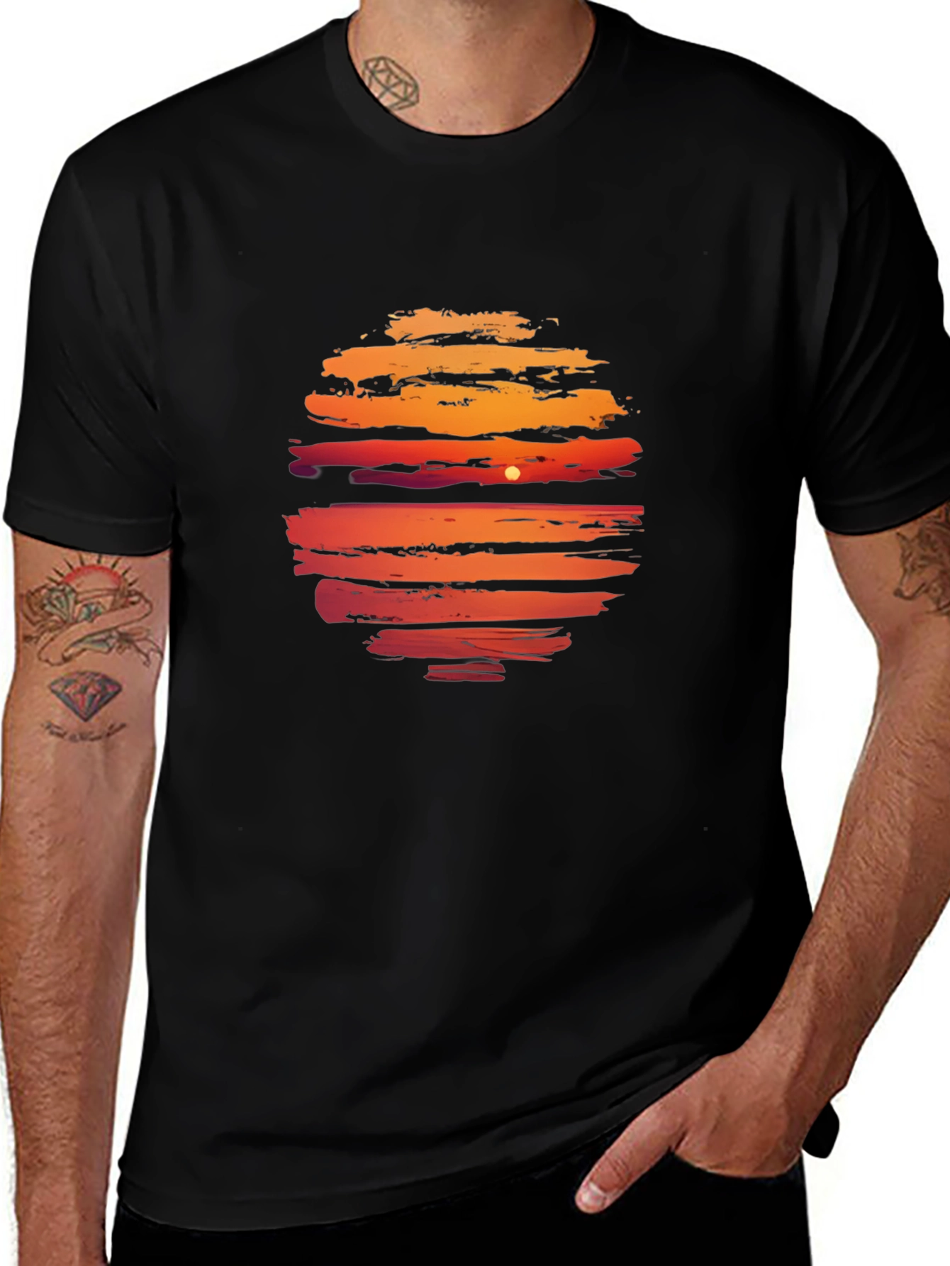 Variant 12 of Sunset Graphic T-Shirt