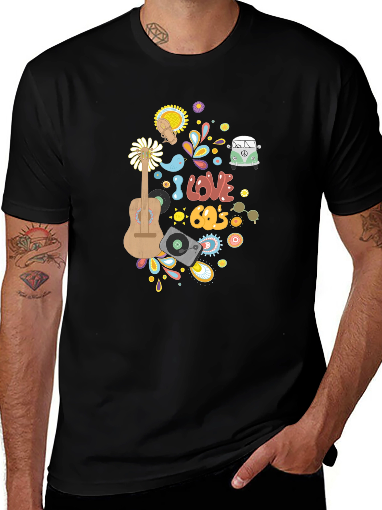 I Love the 60's Graphic T-Shirt