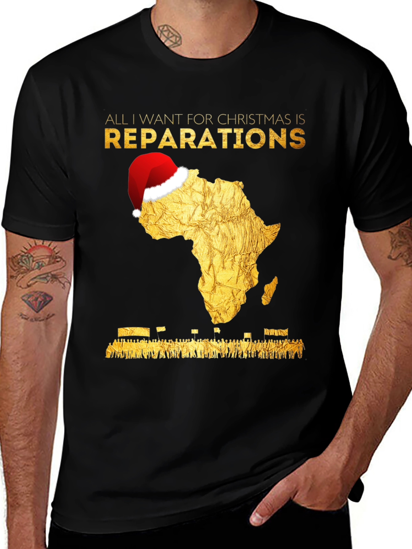Variant 17 of Christmas Reparations T-Shirt