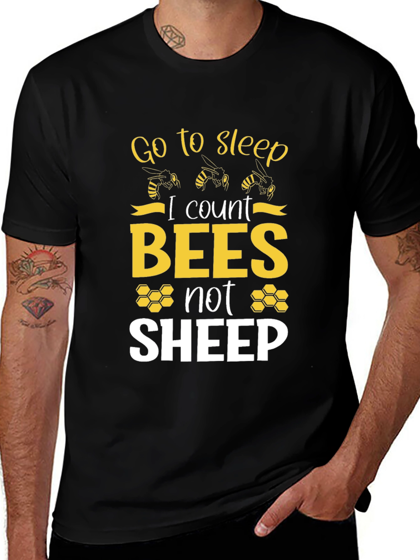 Go to Sleep I Count Bees T-Shirt