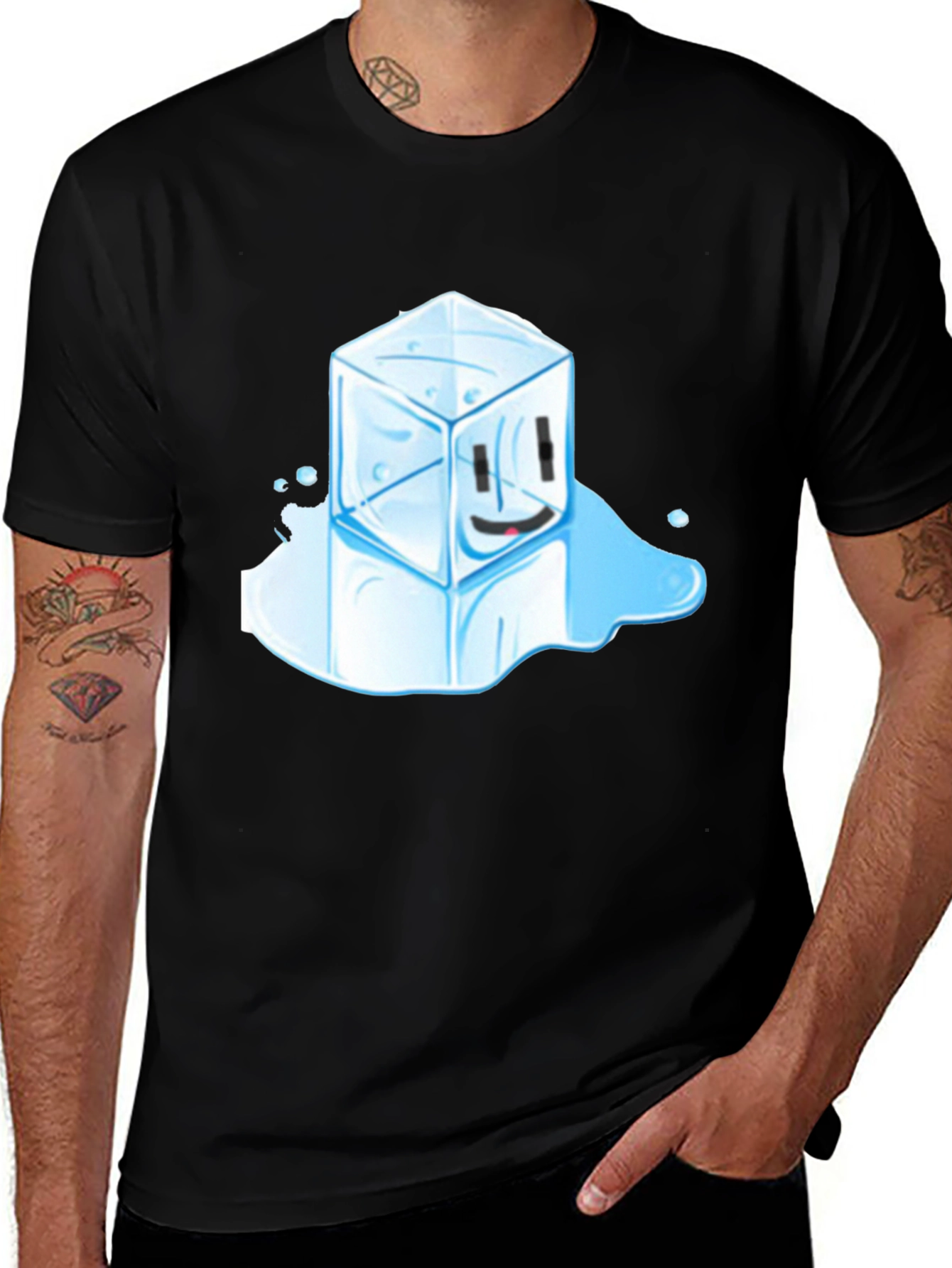 Variant 29 of Cool Ice Cube Graphic T-Shirt