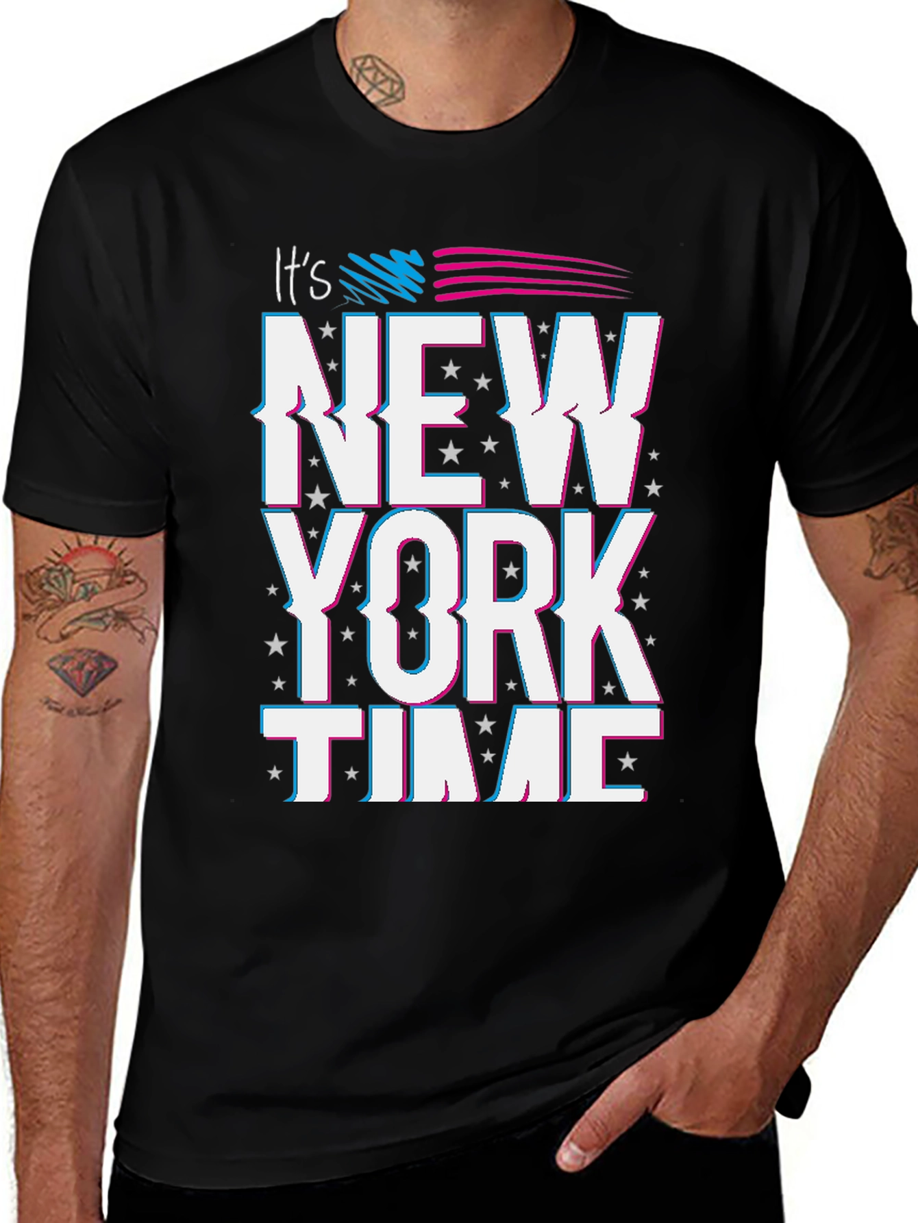 It's New York Time Graphic T-Shirt