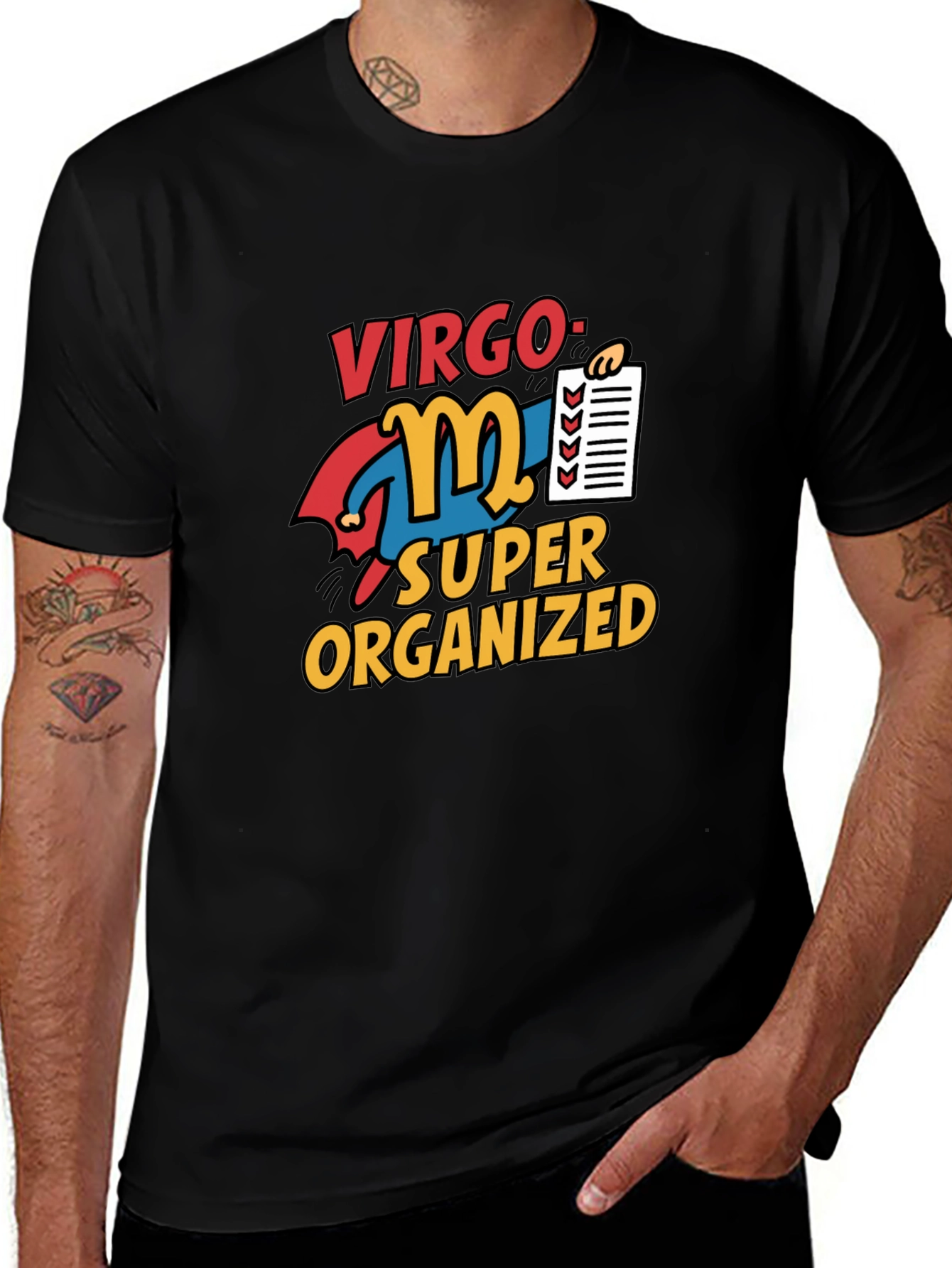 Virgo Super Organized Graphic T-Shirt