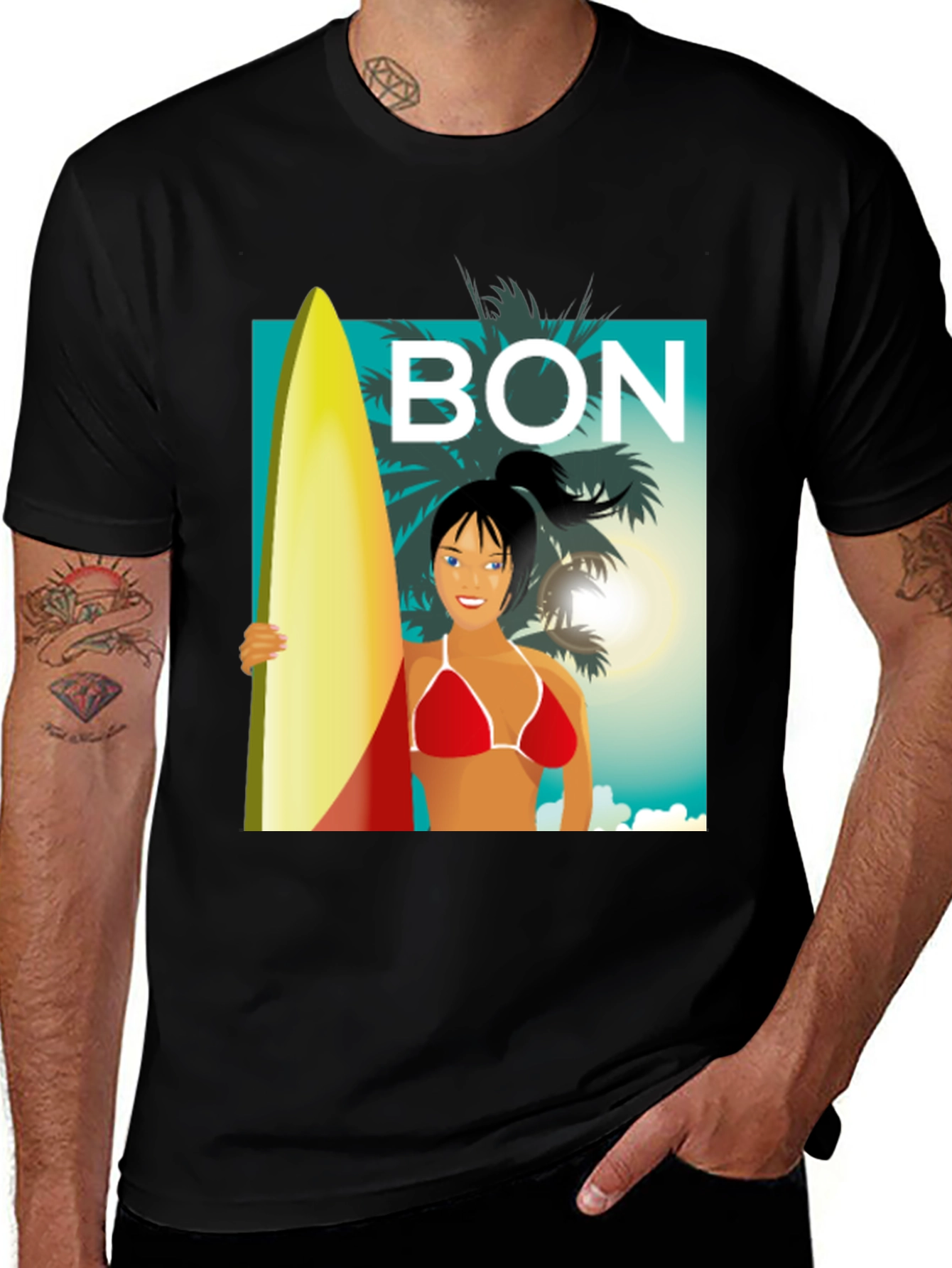 Variant 9 of Bon Beach Babe Graphic Tee