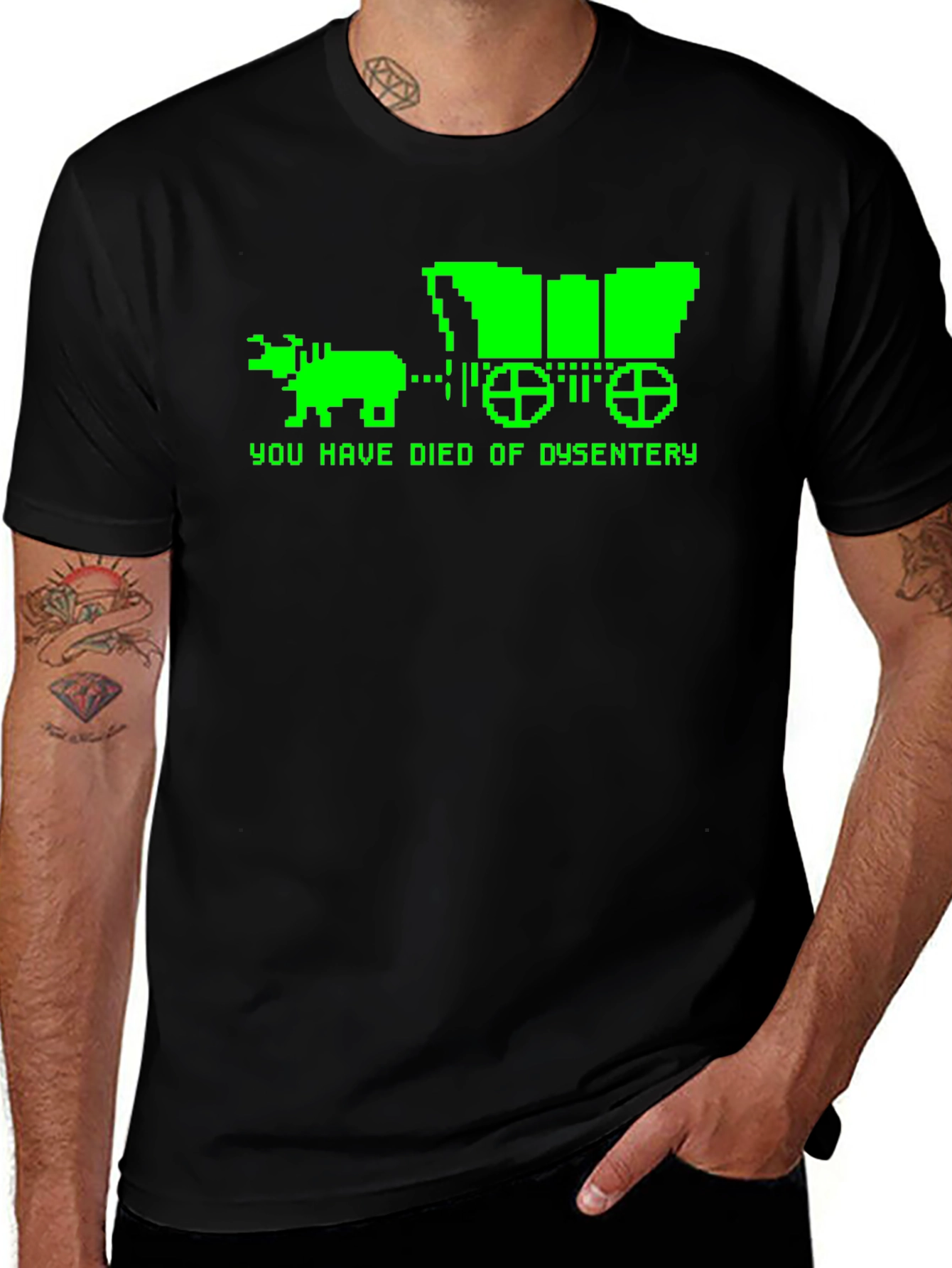 Variant 6 of Oregon Trail Dysentery T-Shirt