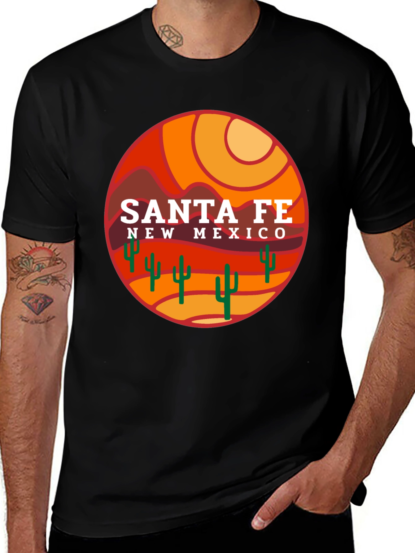 Santa Fe New Mexico Graphic T-Shirt
