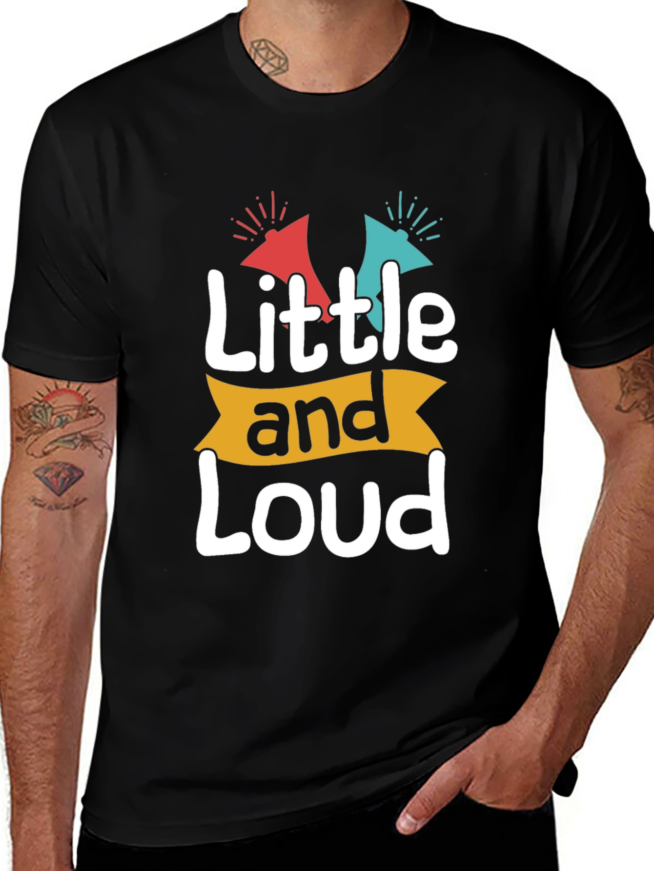 Variant 22 of Little and Loud Graphic T-Shirt