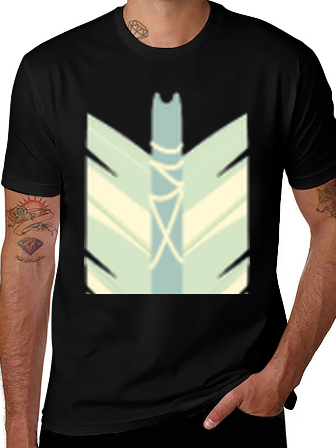 Variant 22 of Abstract Geometric Design Tee