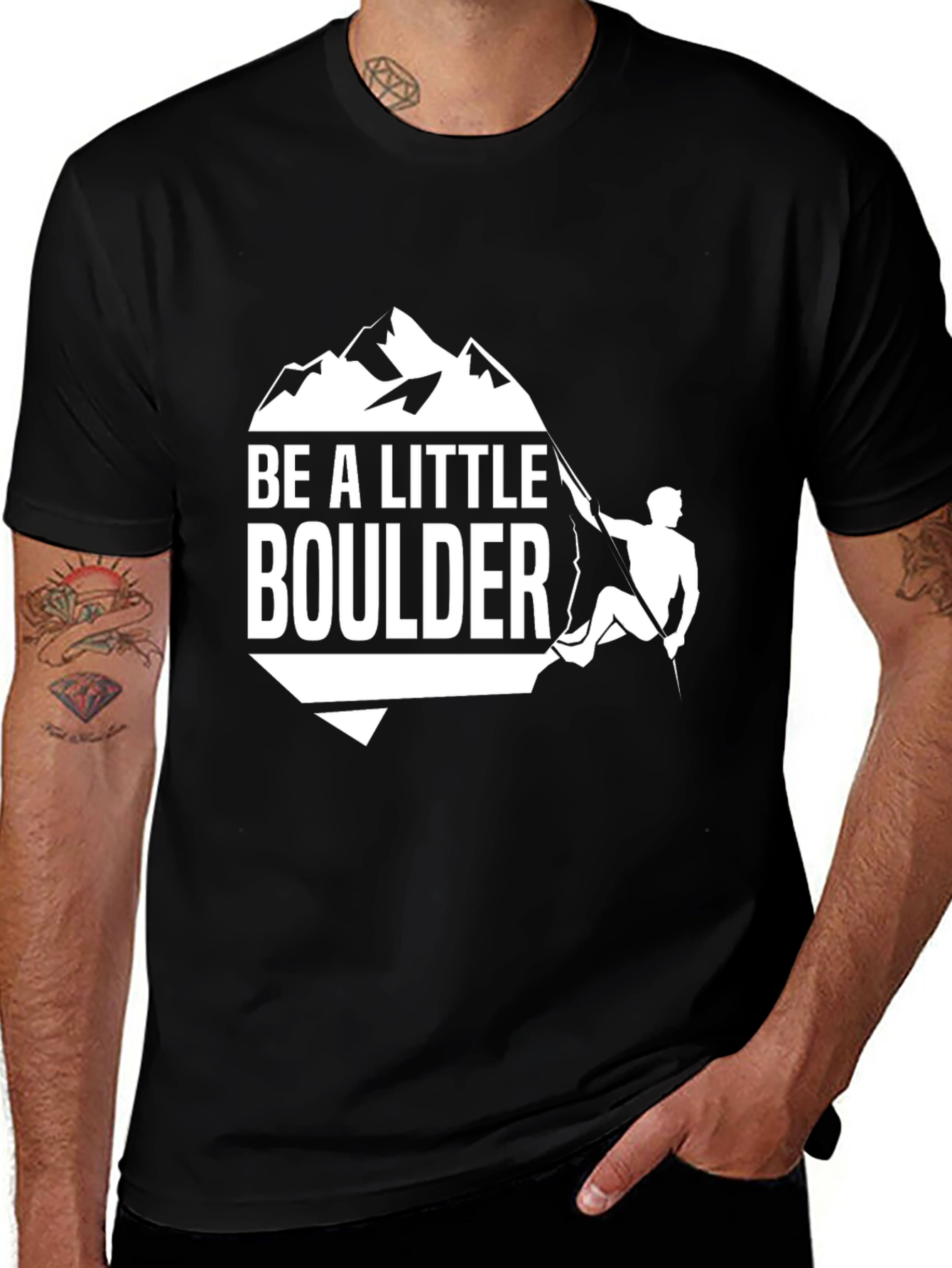 Be A Little Boulder Climbing T-Shirt