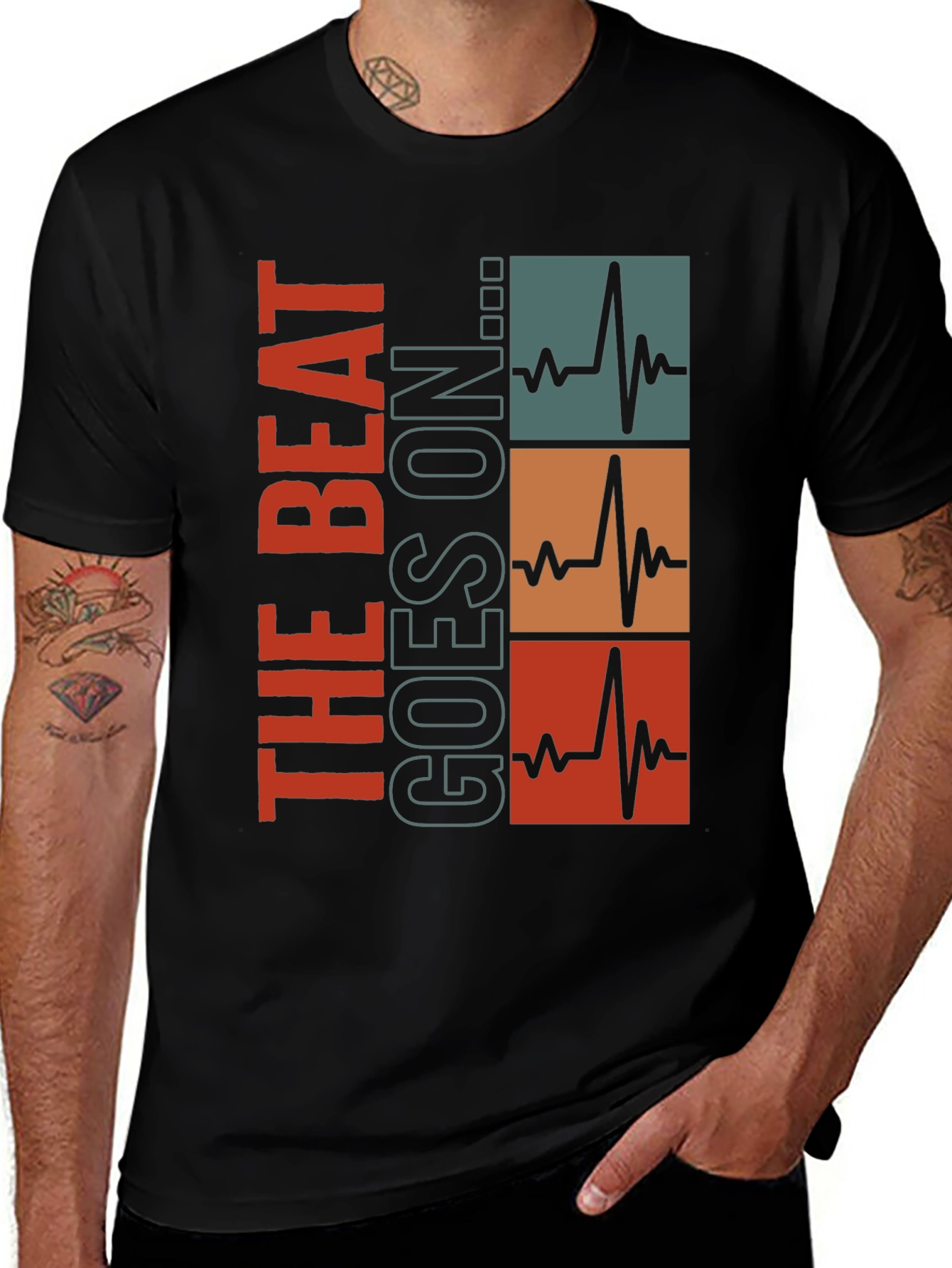 Variant 26 of The Beat Goes On Graphic Tee