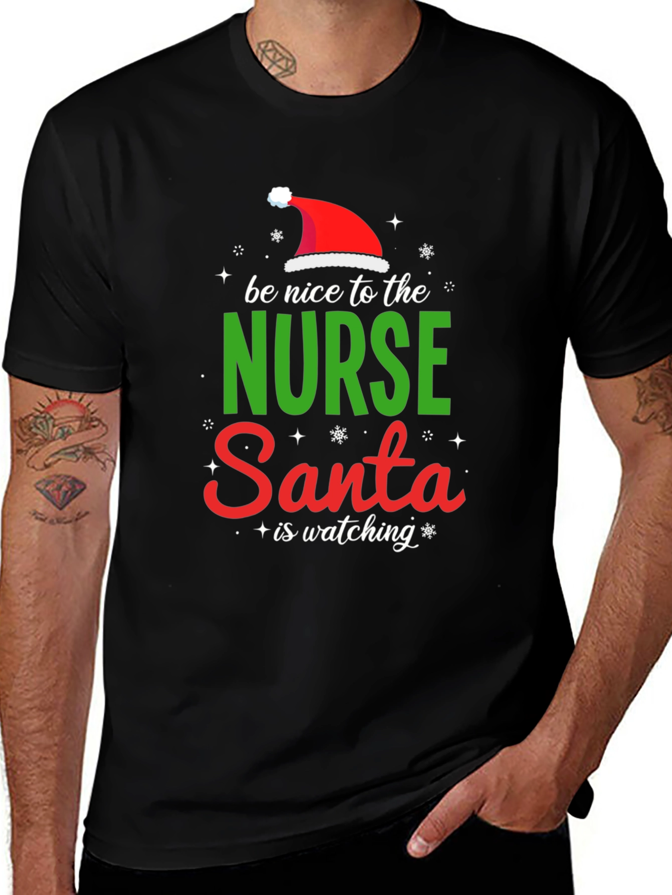 Funny Christmas Nurse T-Shirt