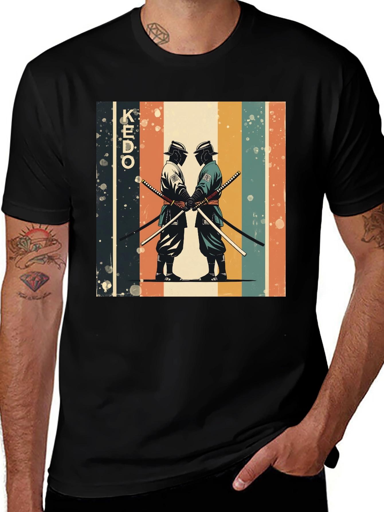 Variant 20 of Kendo Samurai Graphic Tee