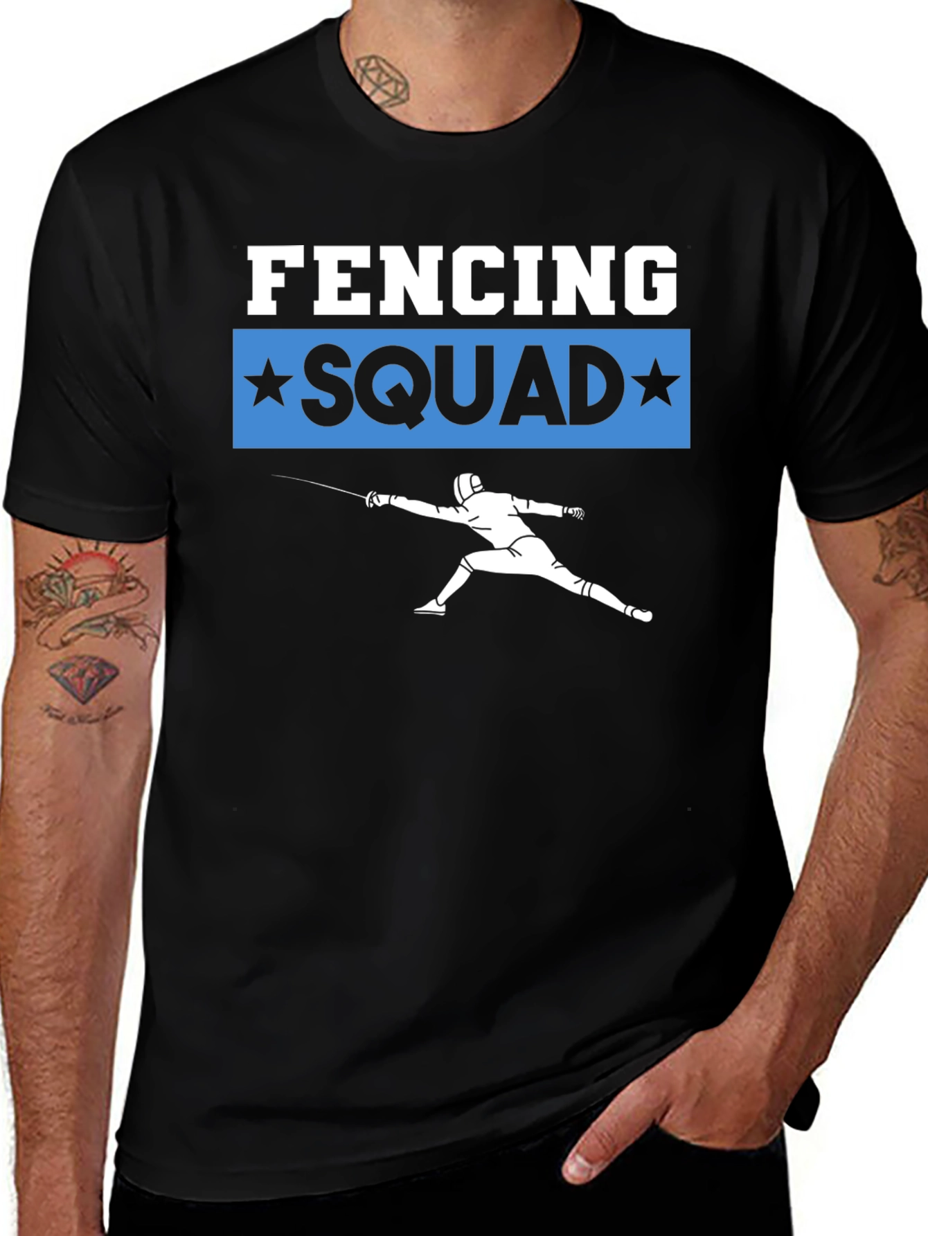 Variant 24 of Fencing Squad Graphic T-Shirt