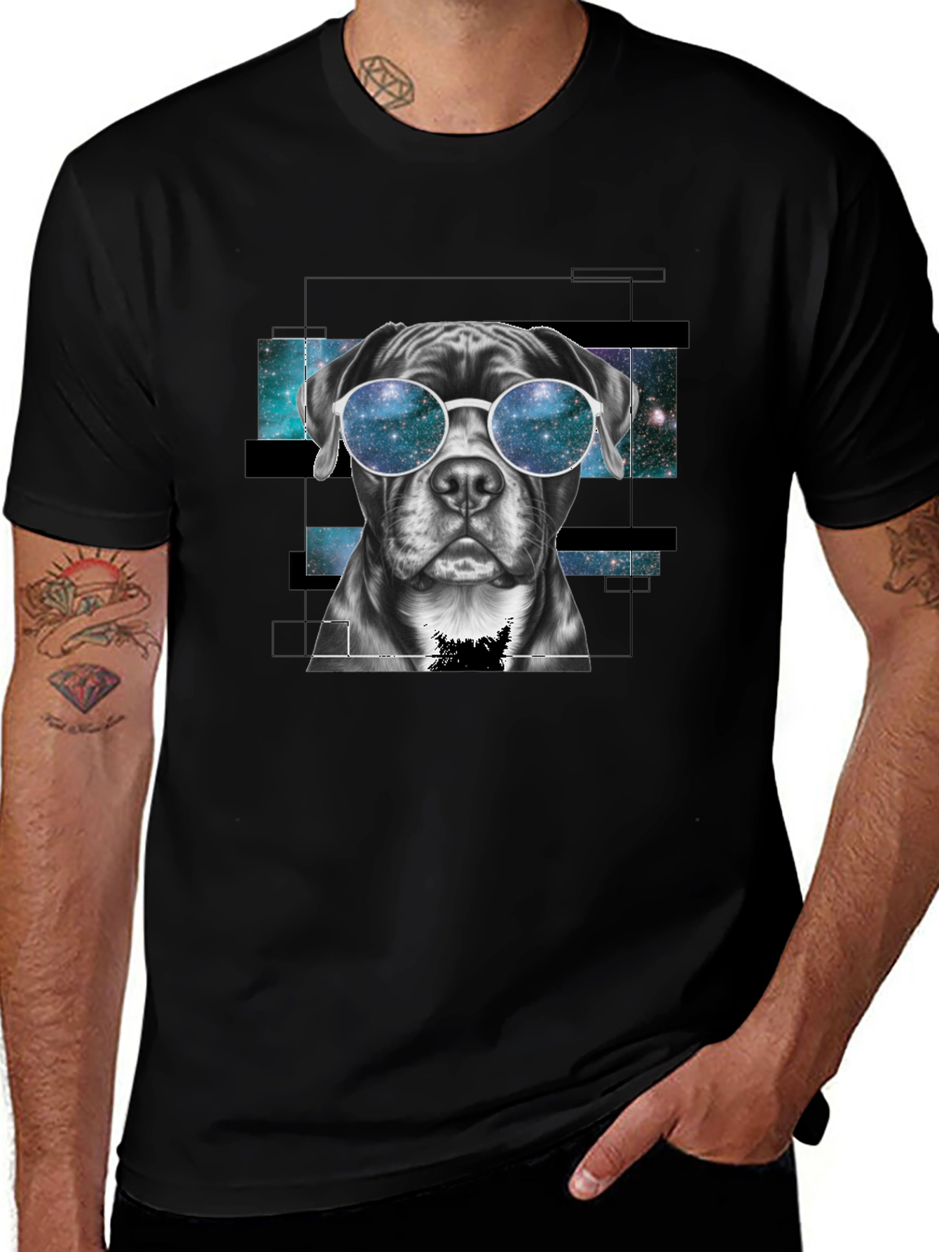 Variant 7 of Cool Dog Graphic T-Shirt