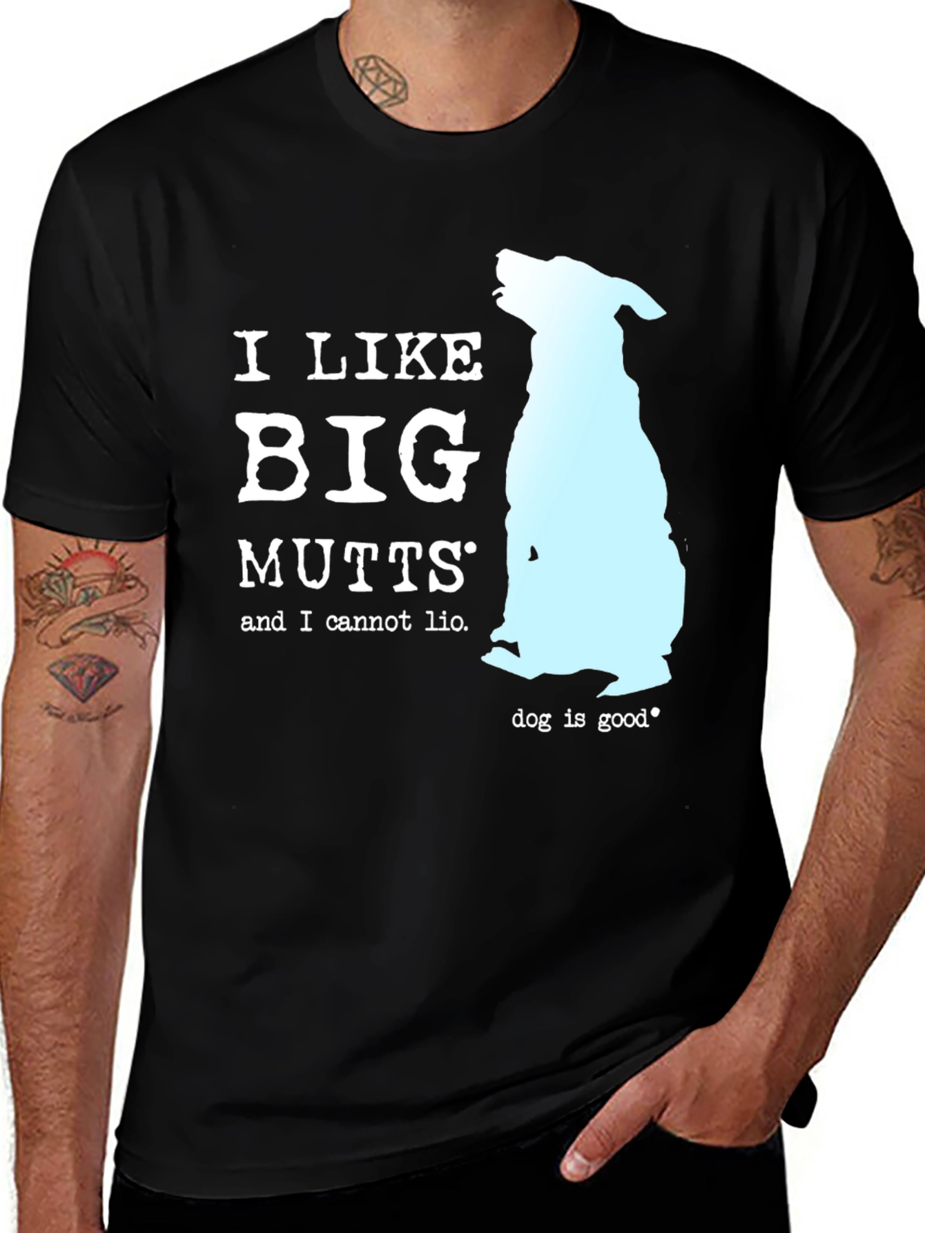 Variant 20 of I Like Big Mutts T-Shirt - Dog Lover Tee