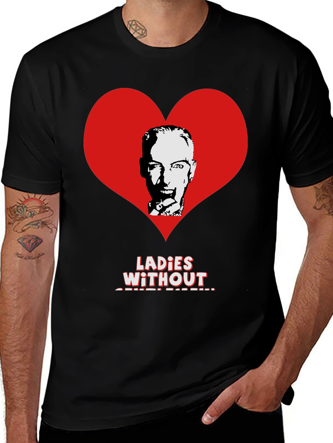 Variant 22 of Ladies Without T-Shirt Graphic Tee