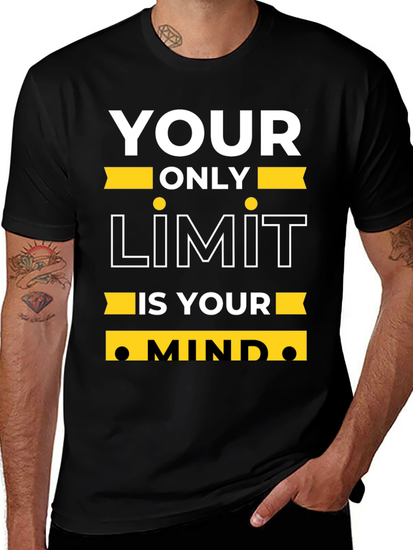 Variant 16 of Your Only Limit is Your Mind Graphic T-Shirt