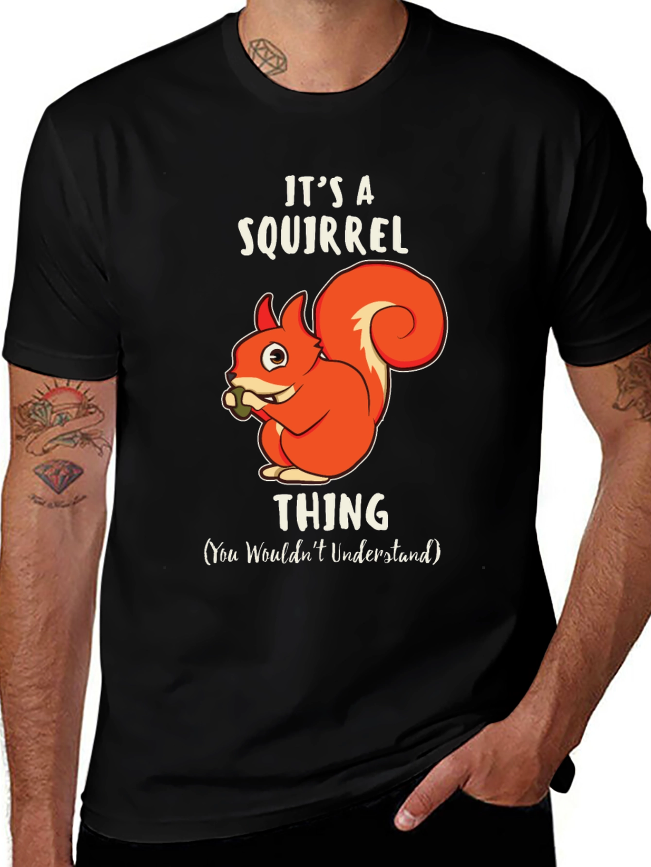 Variant 20 of It's A Squirrel Thing Graphic Tee