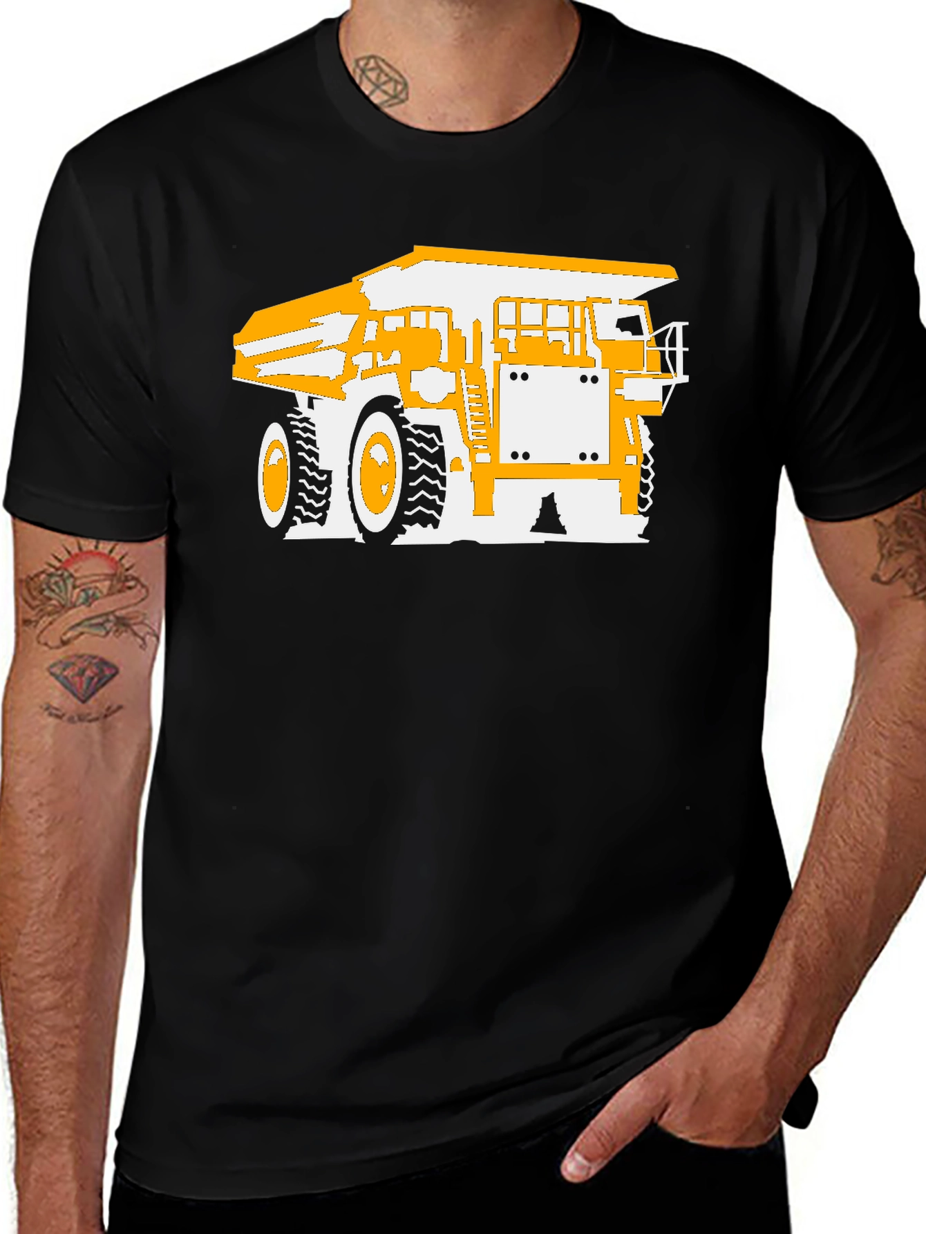 Variant 17 of Heavy Machinery T-Shirt - Bold Graphic Tee