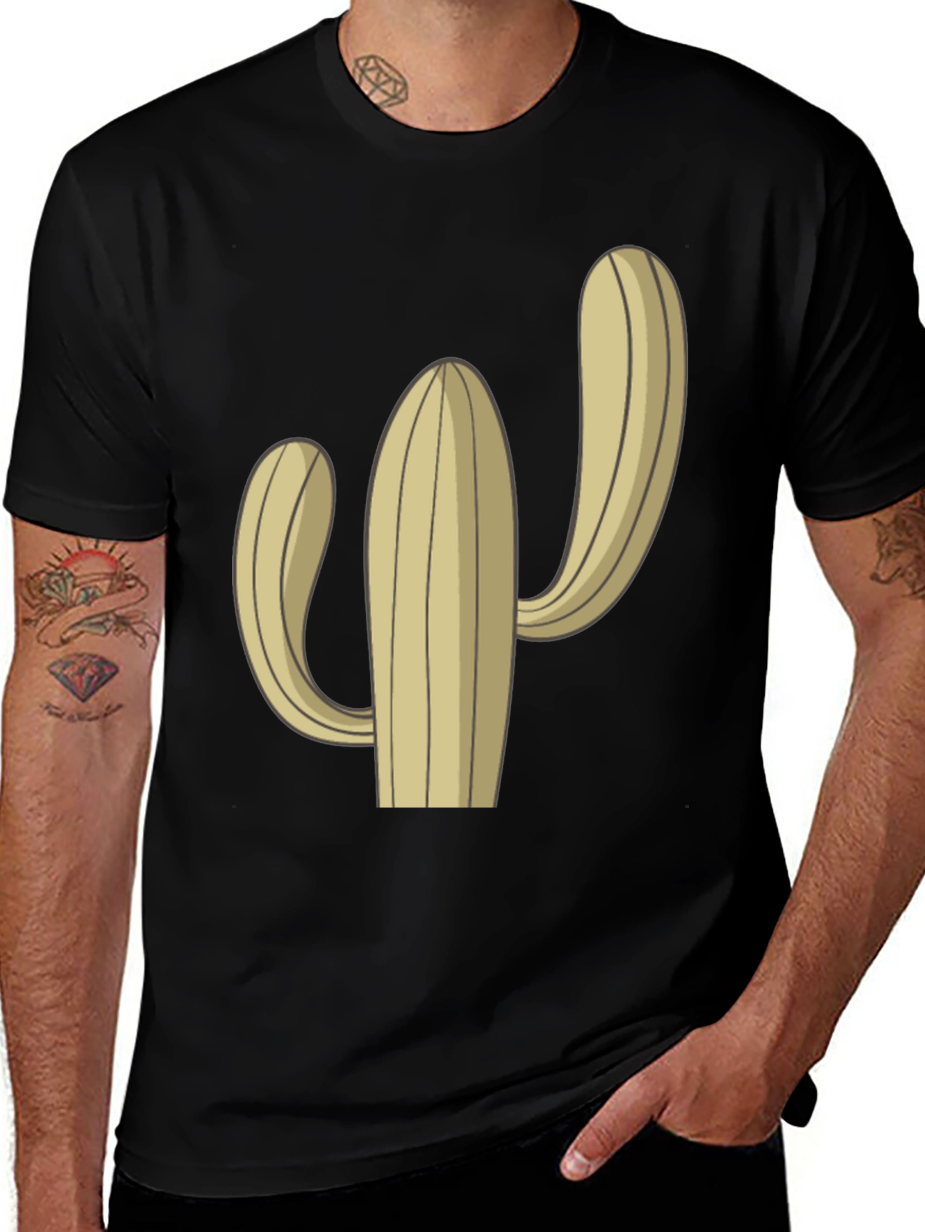 Cactus Graphic Tee - Desert Style Shirt