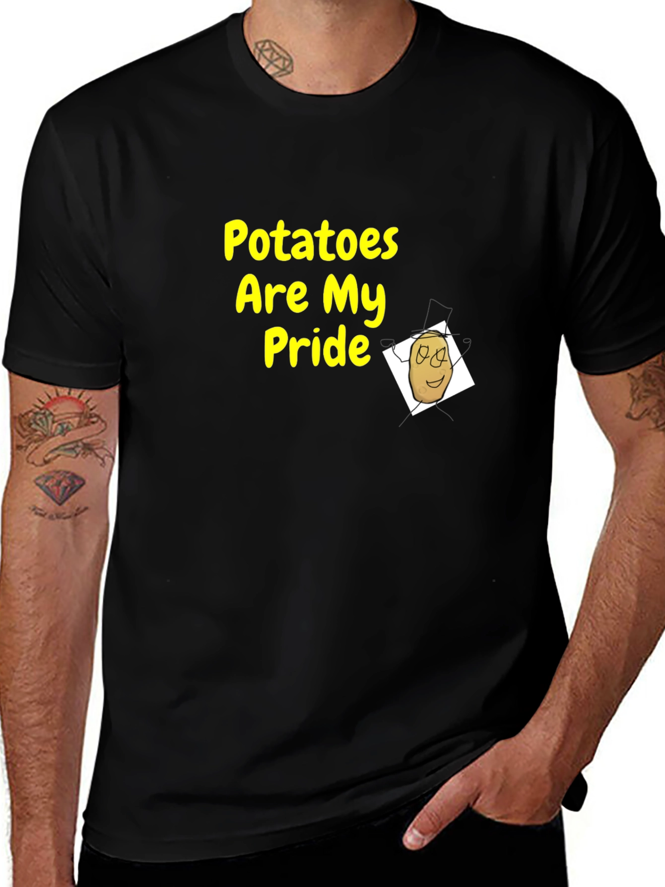 Variant 11 of Potatoes Are My Pride Graphic T-Shirt