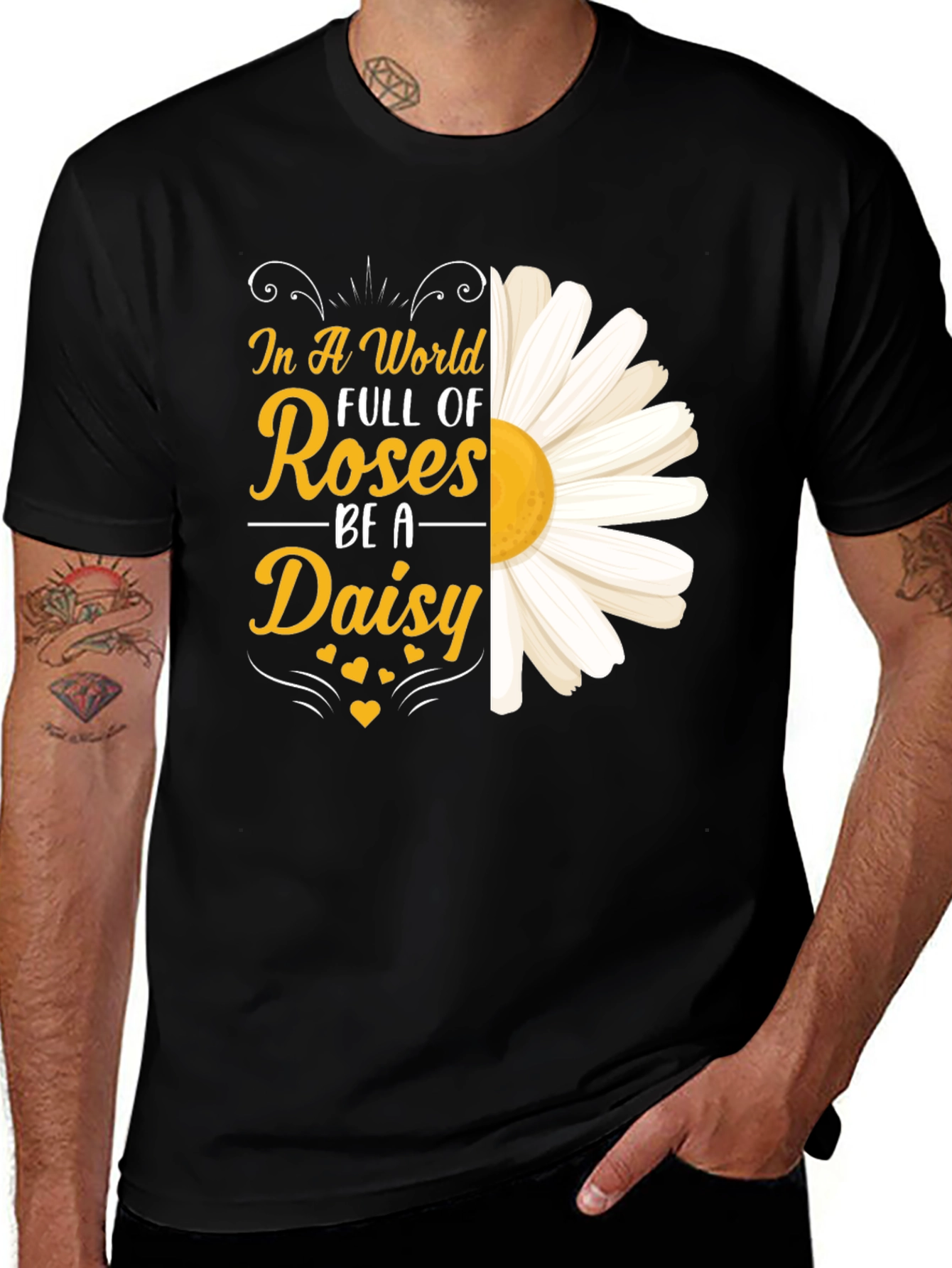 Variant 25 of Be a Daisy Graphic T-Shirt