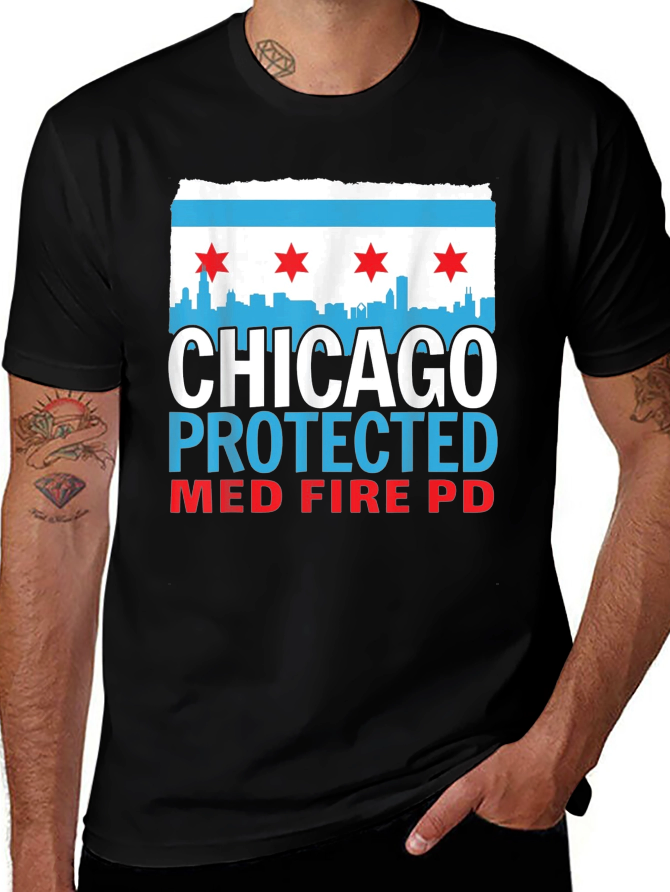 Chicago Protected Graphic T-Shirt