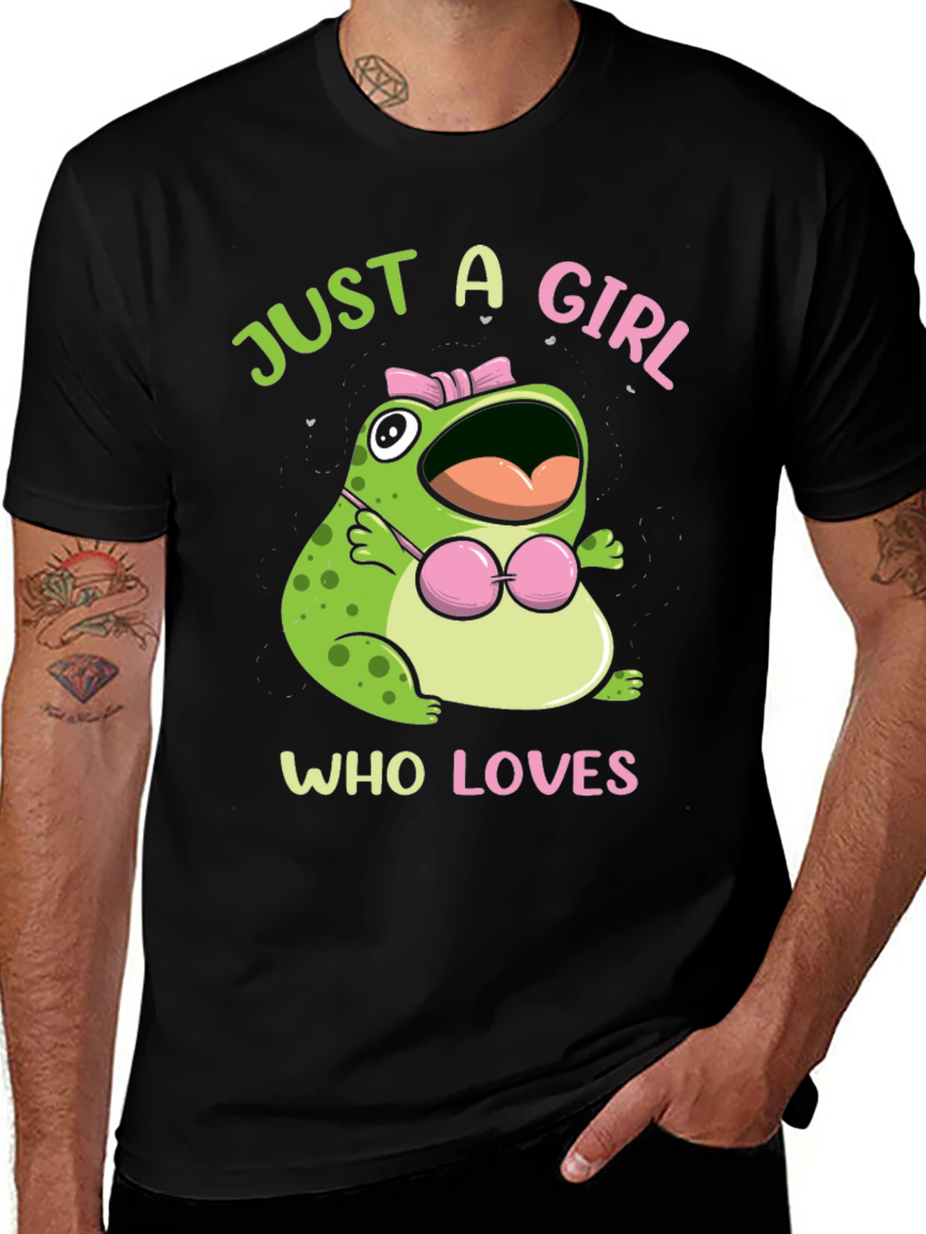 Variant 5 of Funny Frog Lover T-Shirt