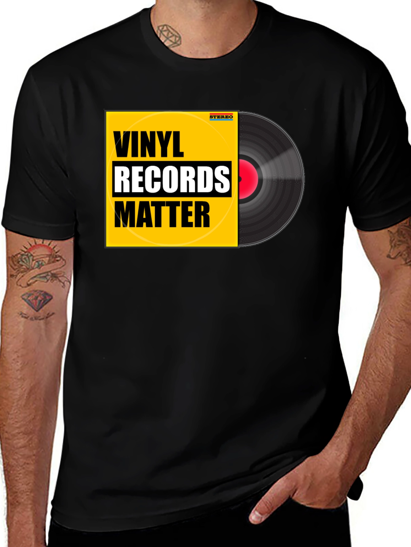 Variant 27 of Vinyl Records Matter T-Shirt - Music Lover Tee